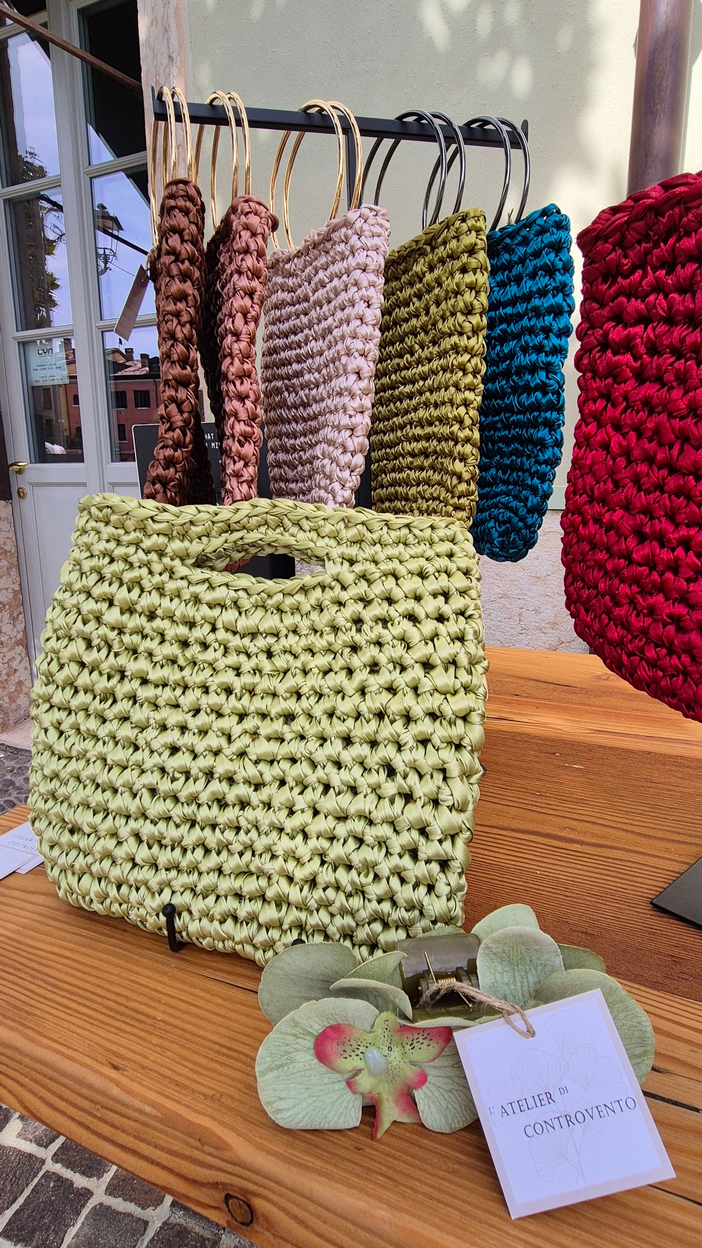 Borsa ANNA - verde pistacchio