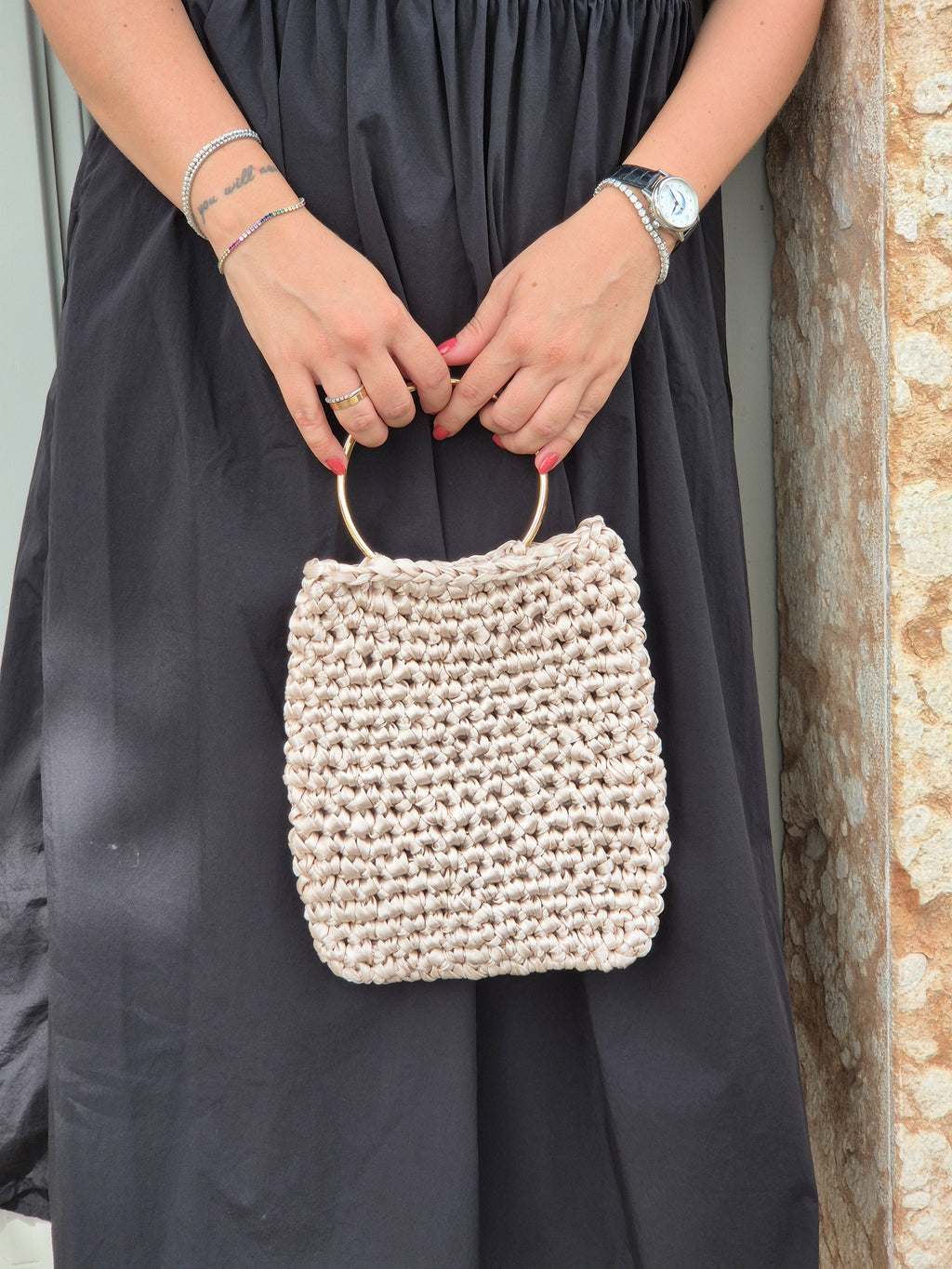 Borsa ALLEGRA - rosa cipria