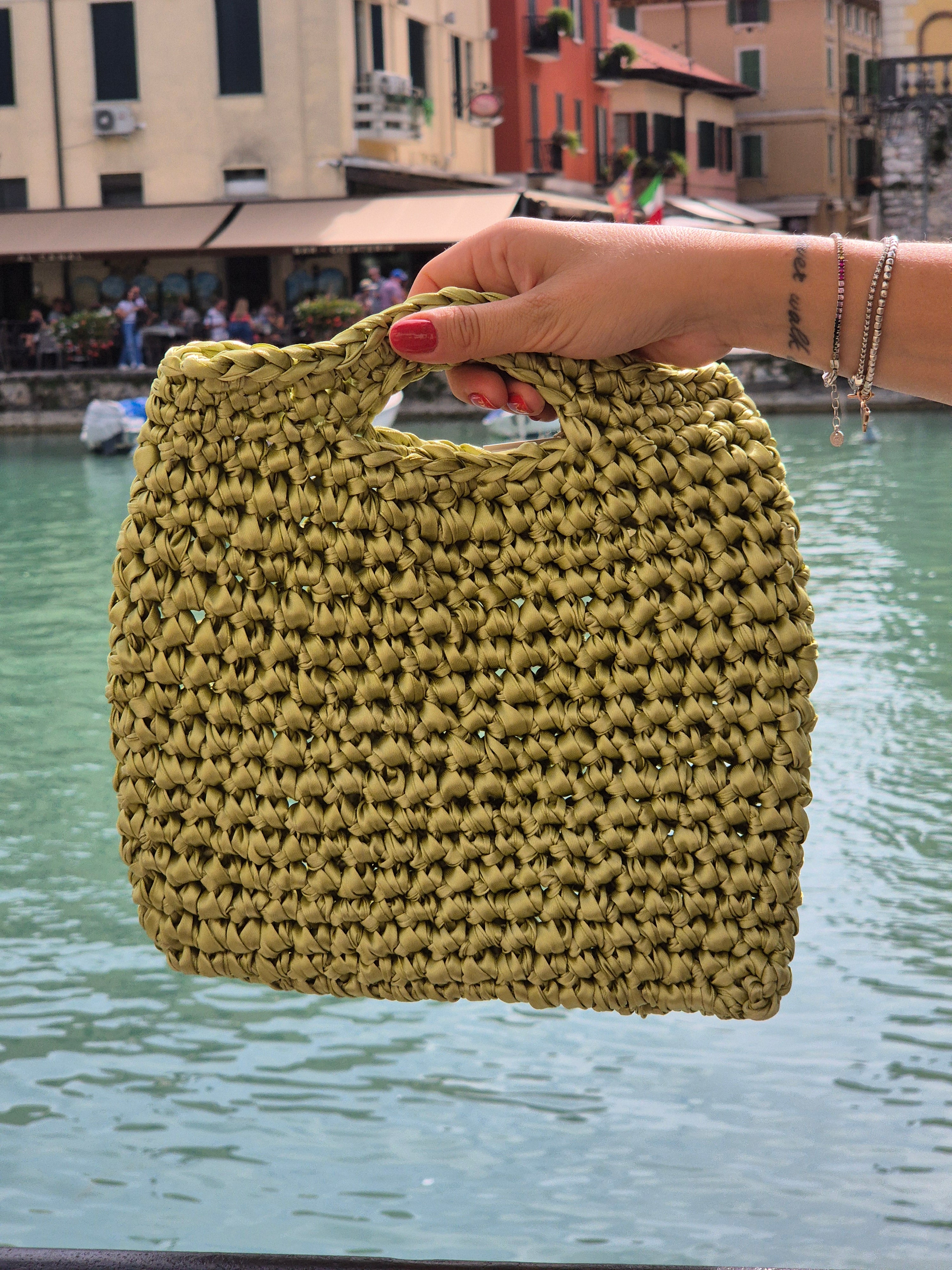 Borsa ANNA - verde pistacchio