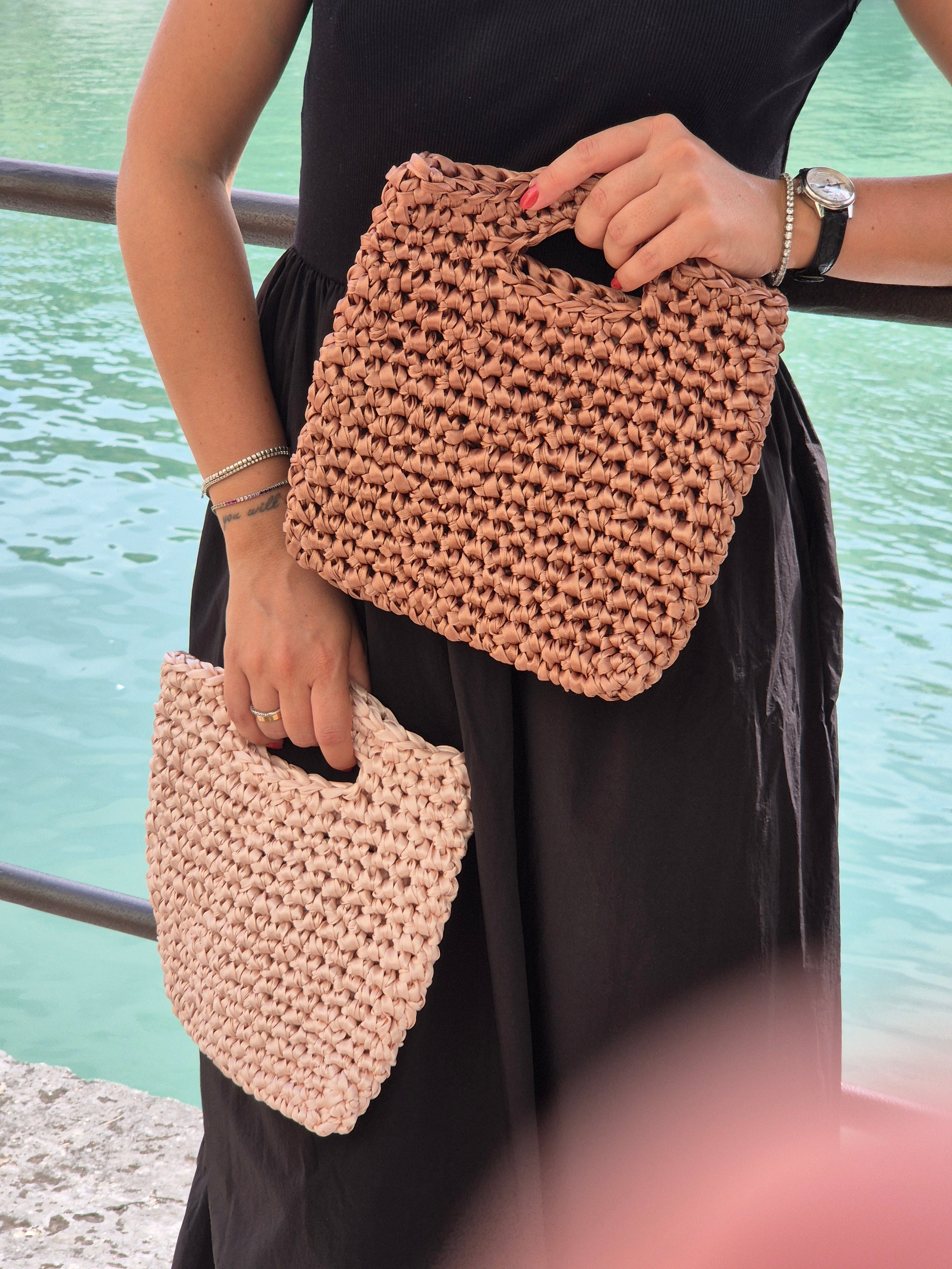 Borsa ANNA - rosa nude