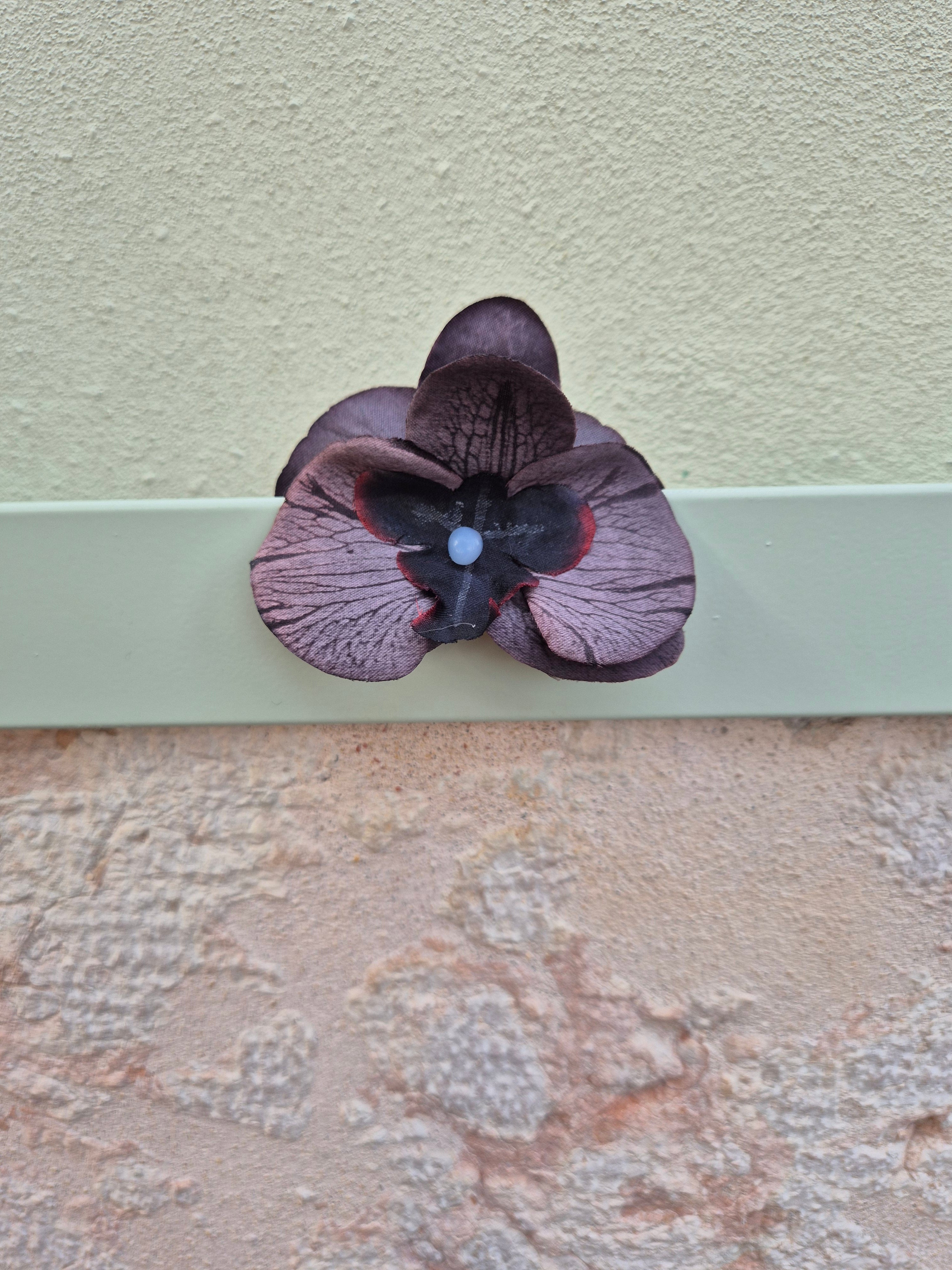 Hair clip - NERO FUMO