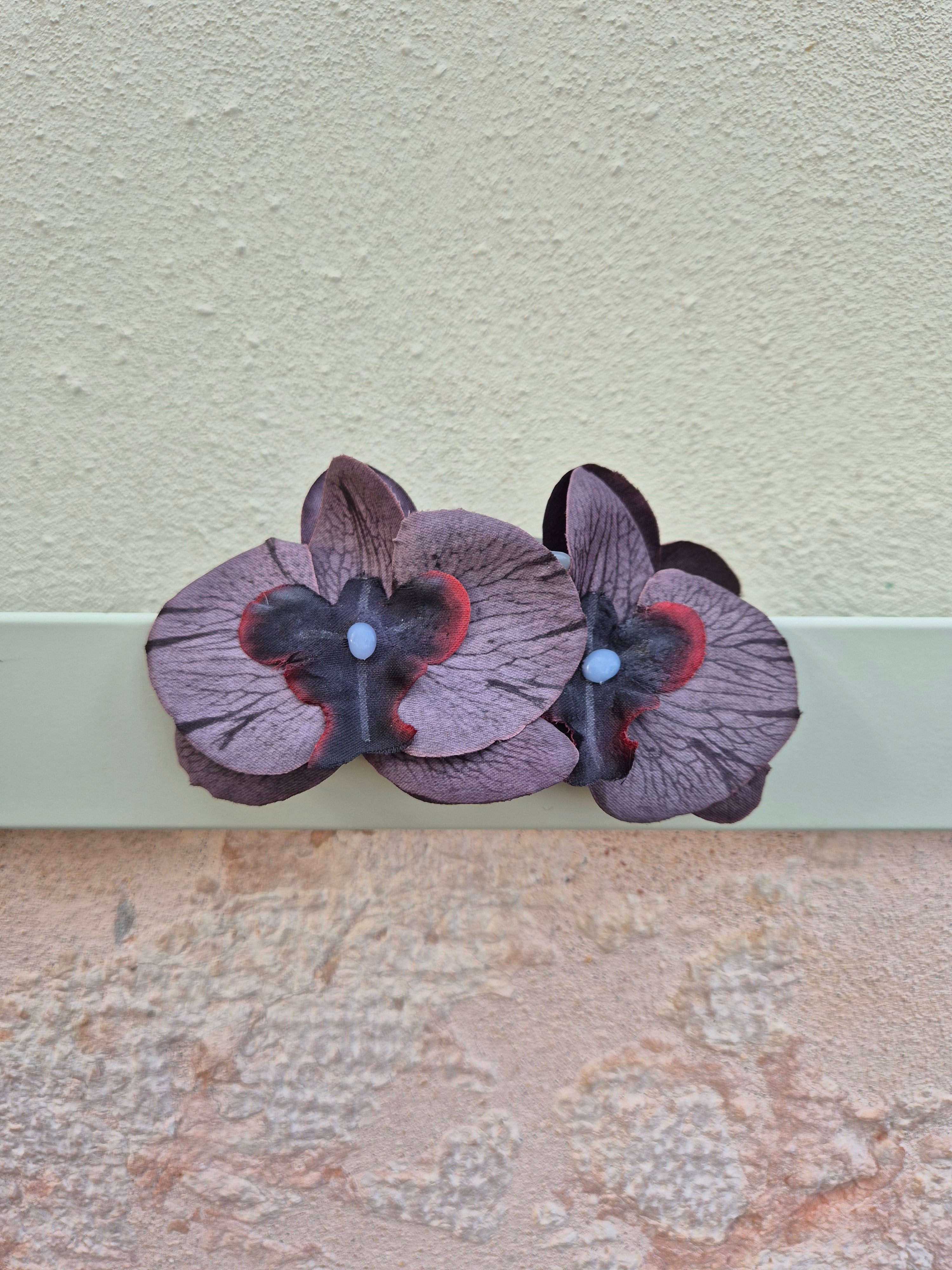 Hair clip - NERO FUMO