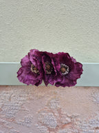 Hair clip - BORGOGNA