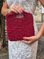 Borsa ANNA - rosso melograno