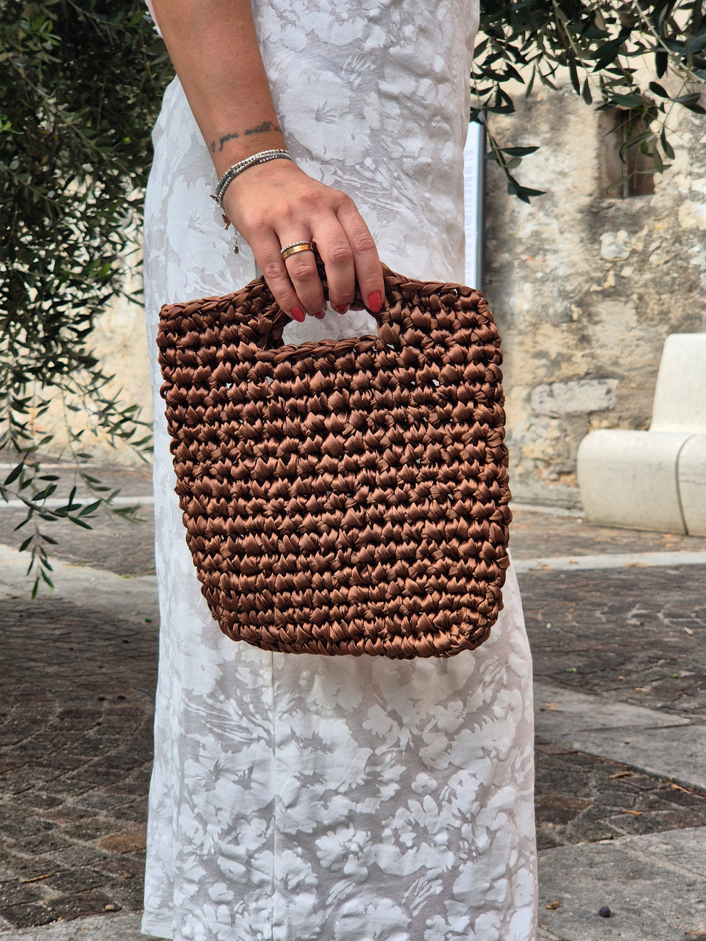 Borsa ANNA - marrone caffè