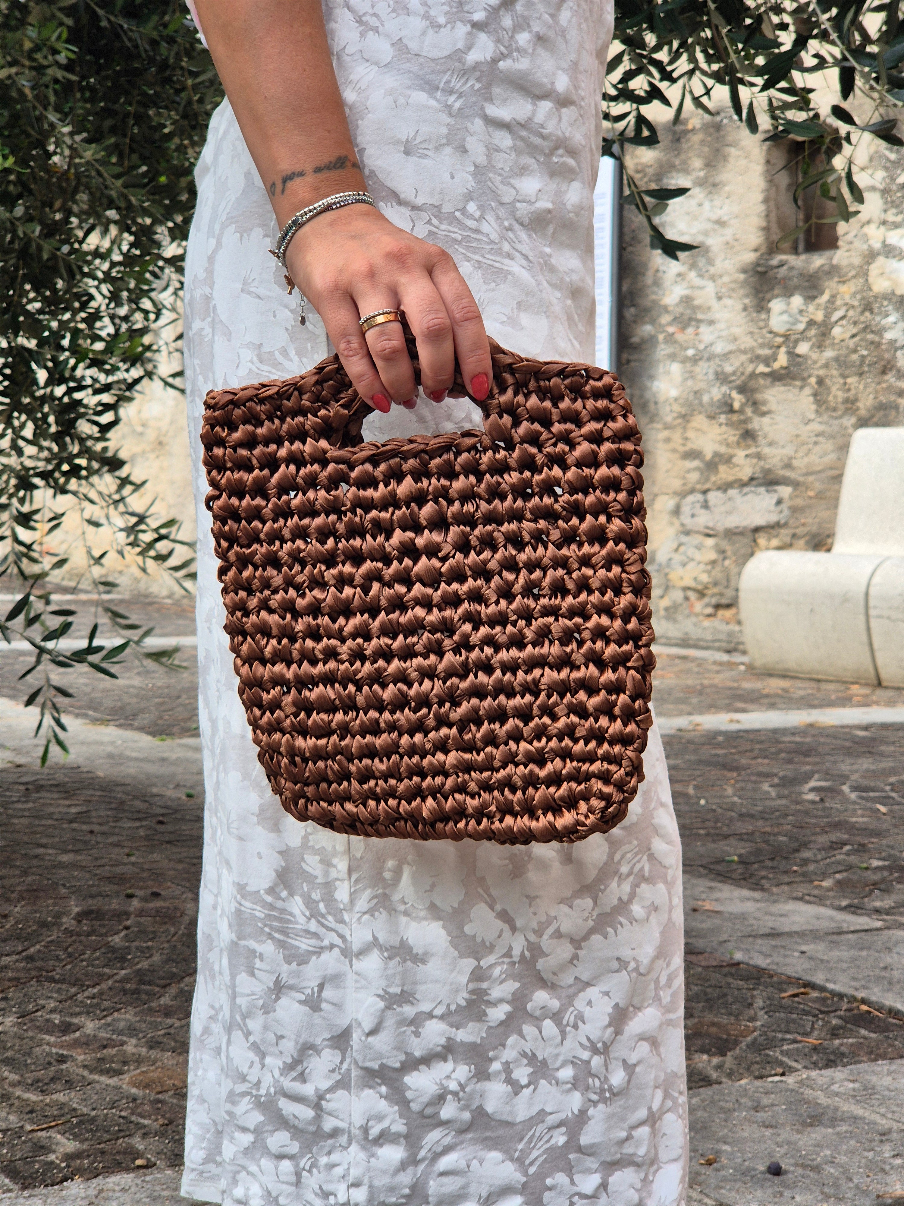 Borsa ANNA - marrone caffè