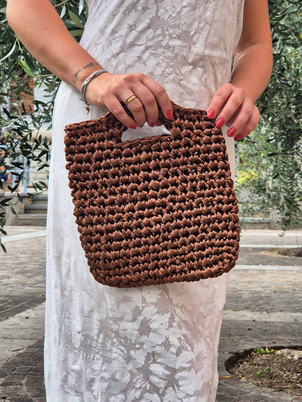 Borsa ANNA - marrone caffè