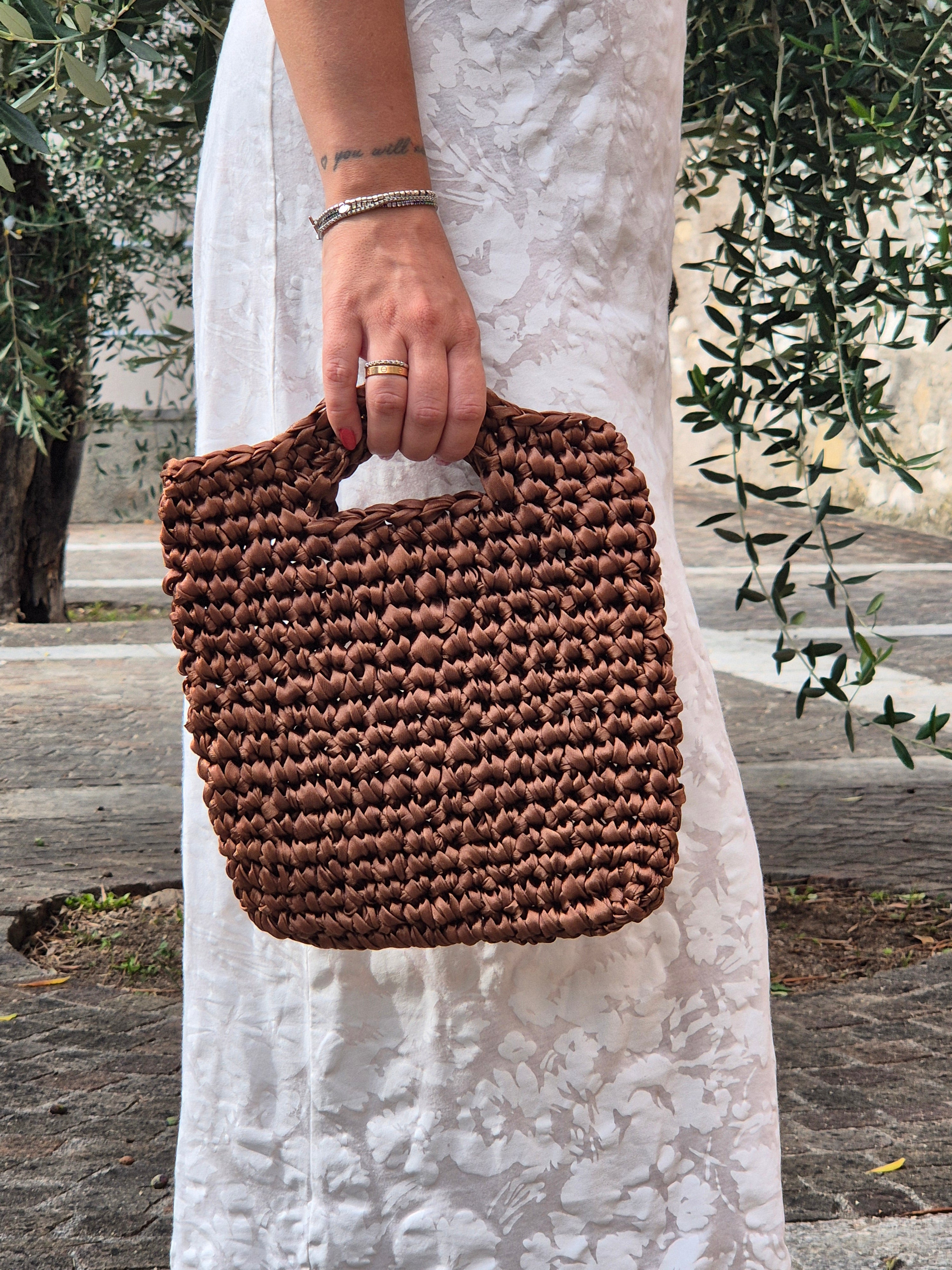 Borsa ANNA - marrone caffè