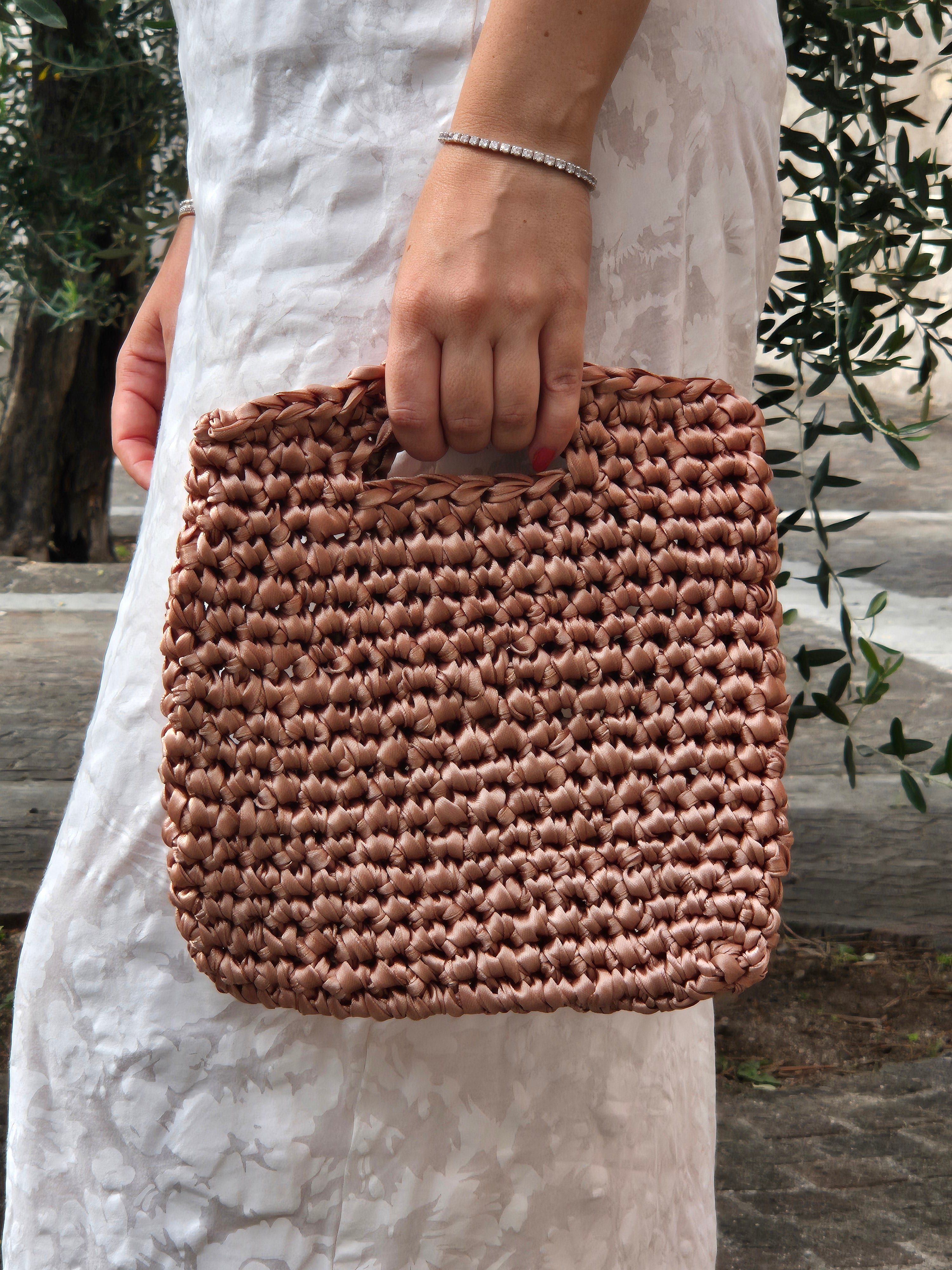 Borsa ANNA - rosa nude