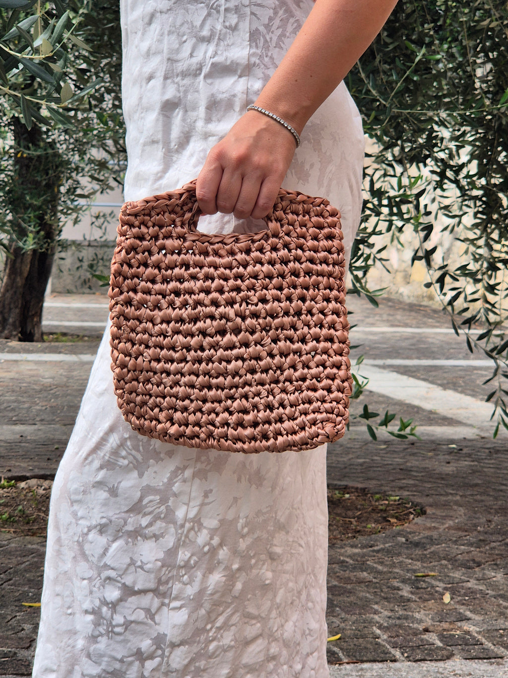 Borsa ANNA - rosa nude