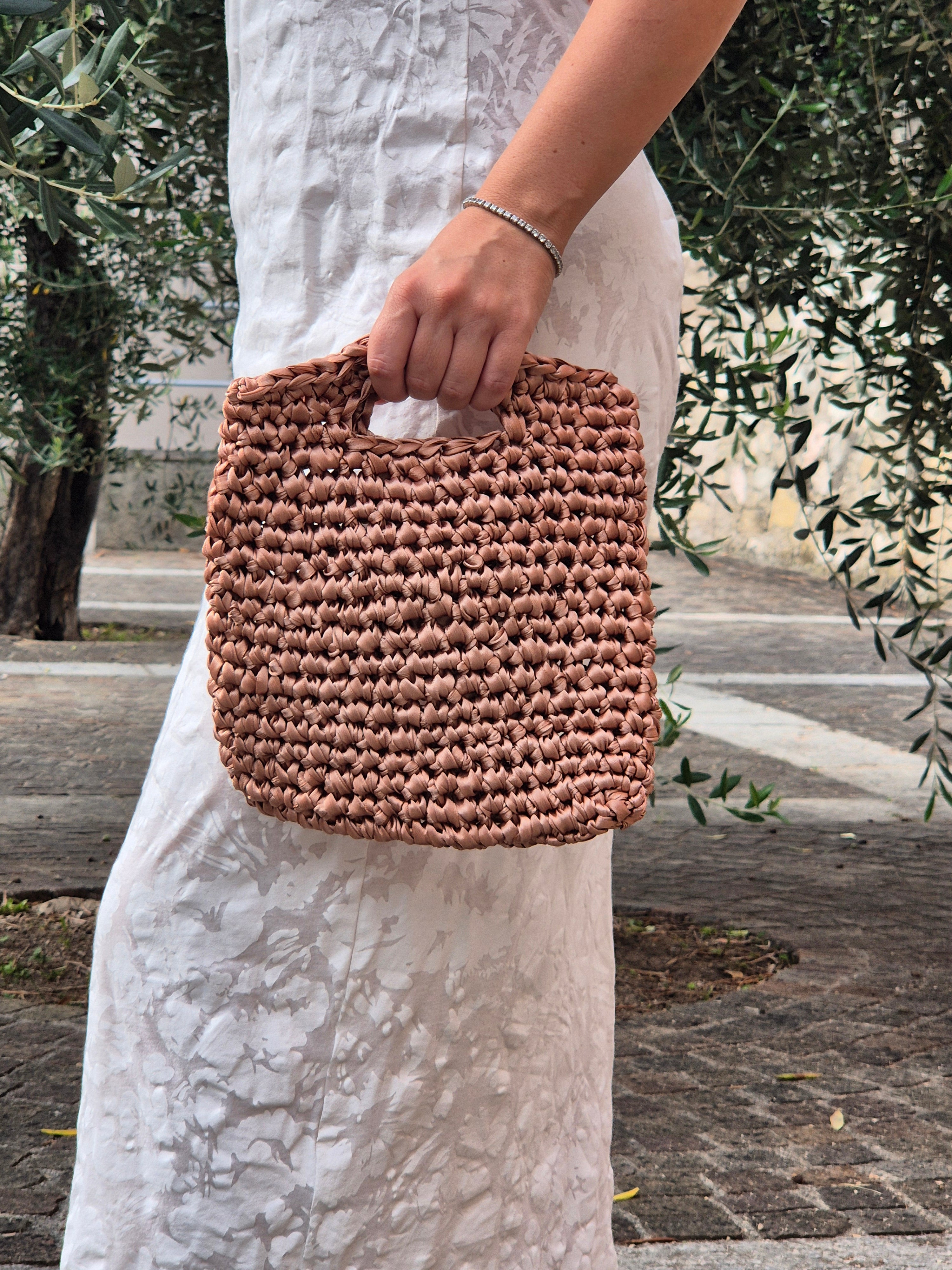 Borsa ANNA - rosa nude