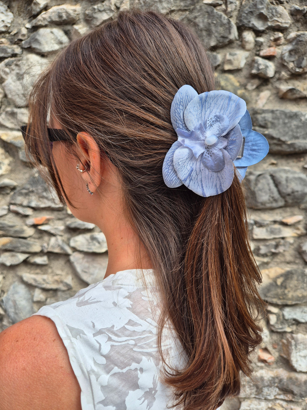 Hair clip - AZZURRO POLVERE