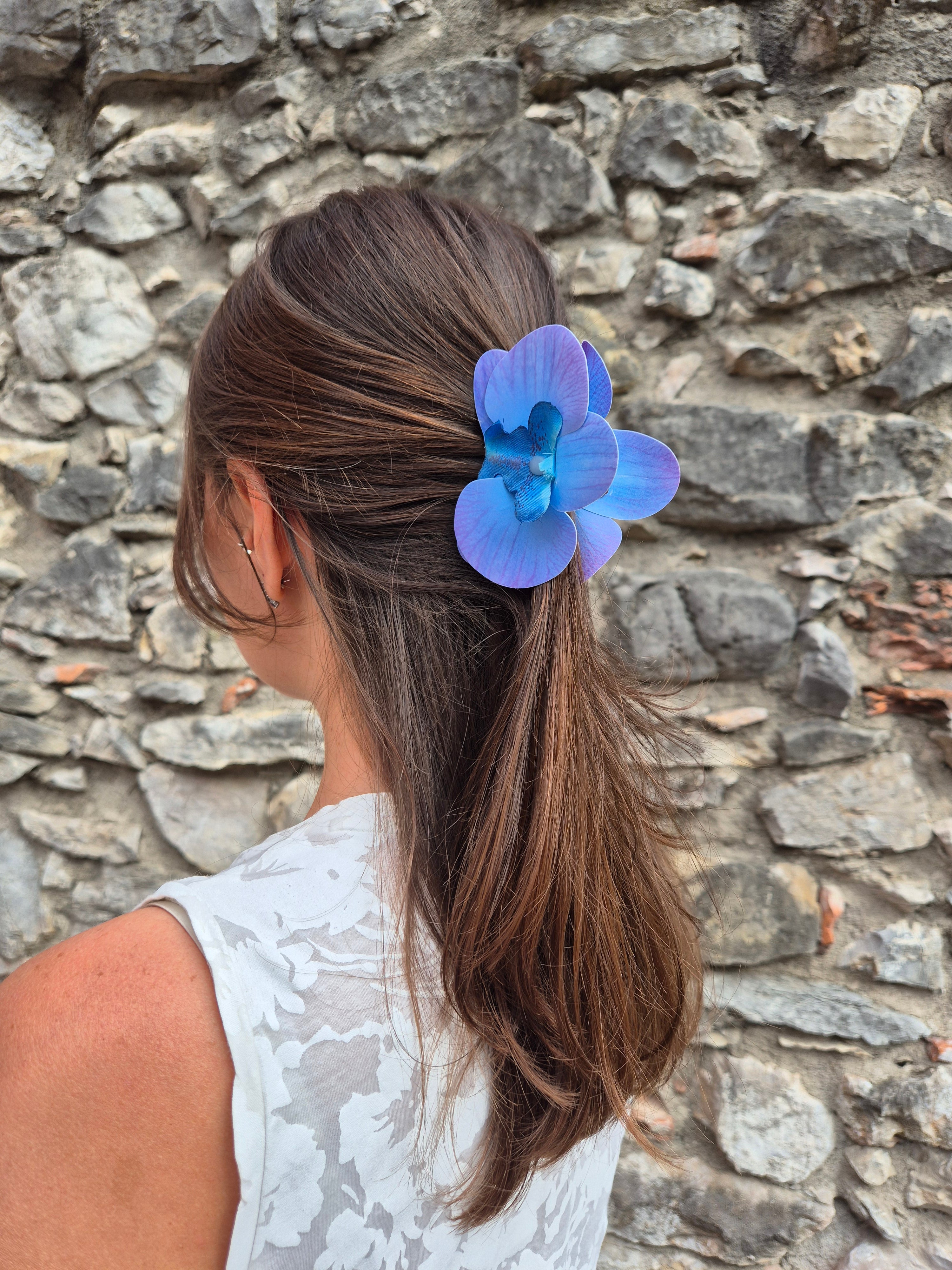 Hair clip - AZZURRO CIELO