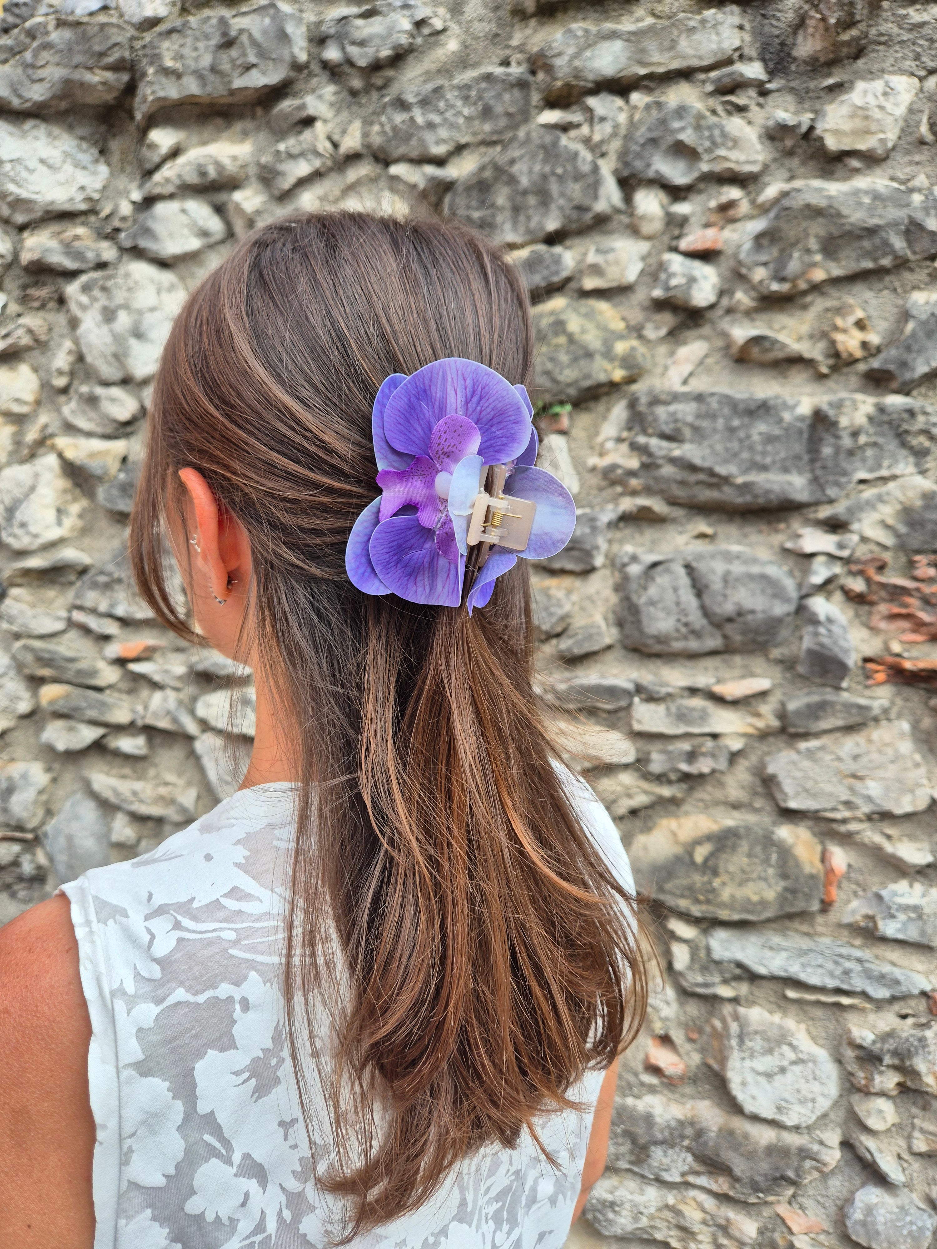 Hair clip - VIOLA AMETISTA