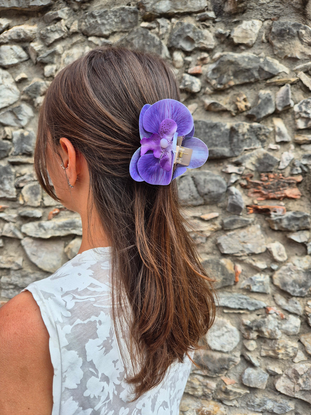 Hair clip - VIOLA AMETISTA