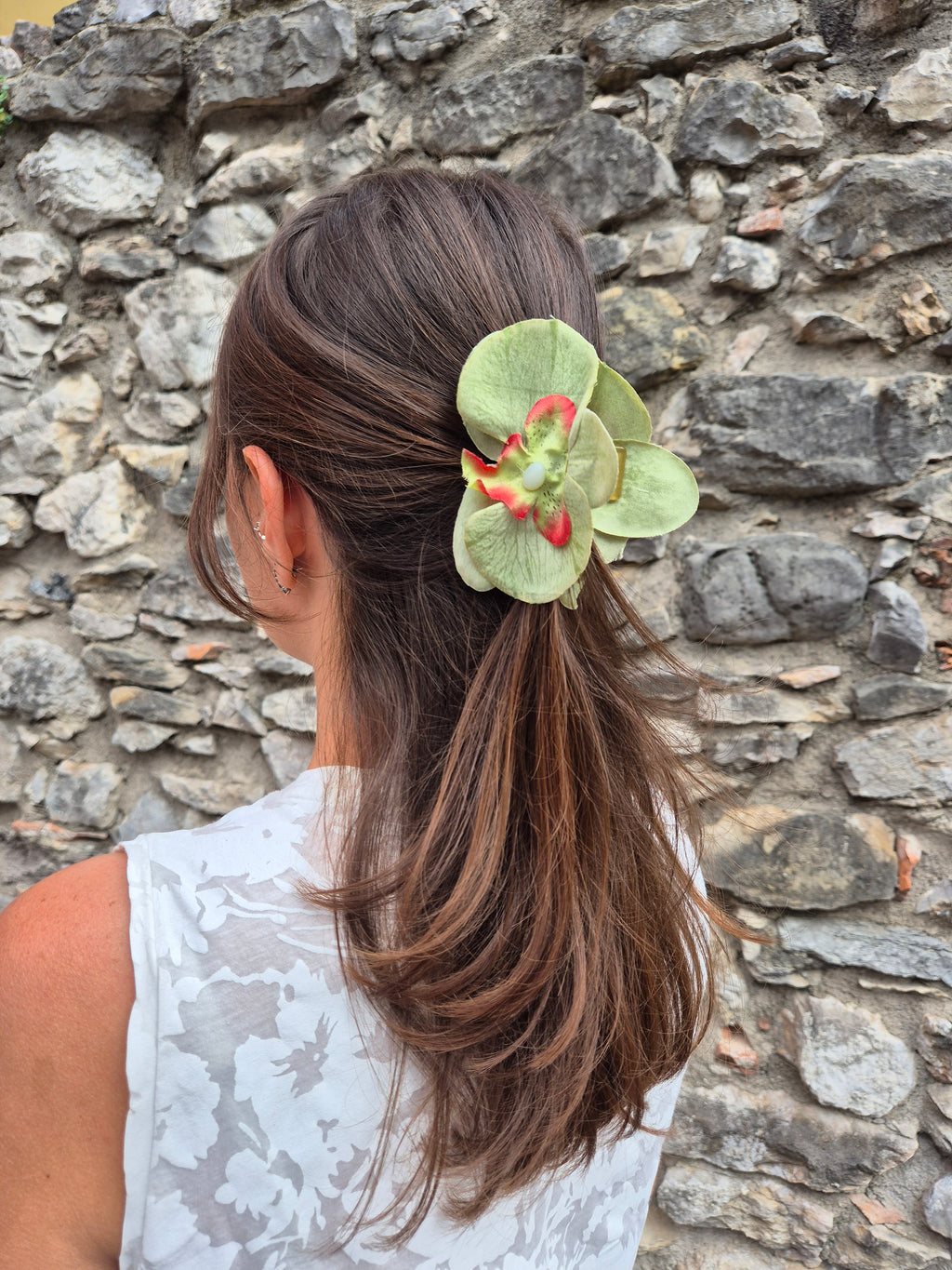 Hair clip - VERDE AUTUNNO