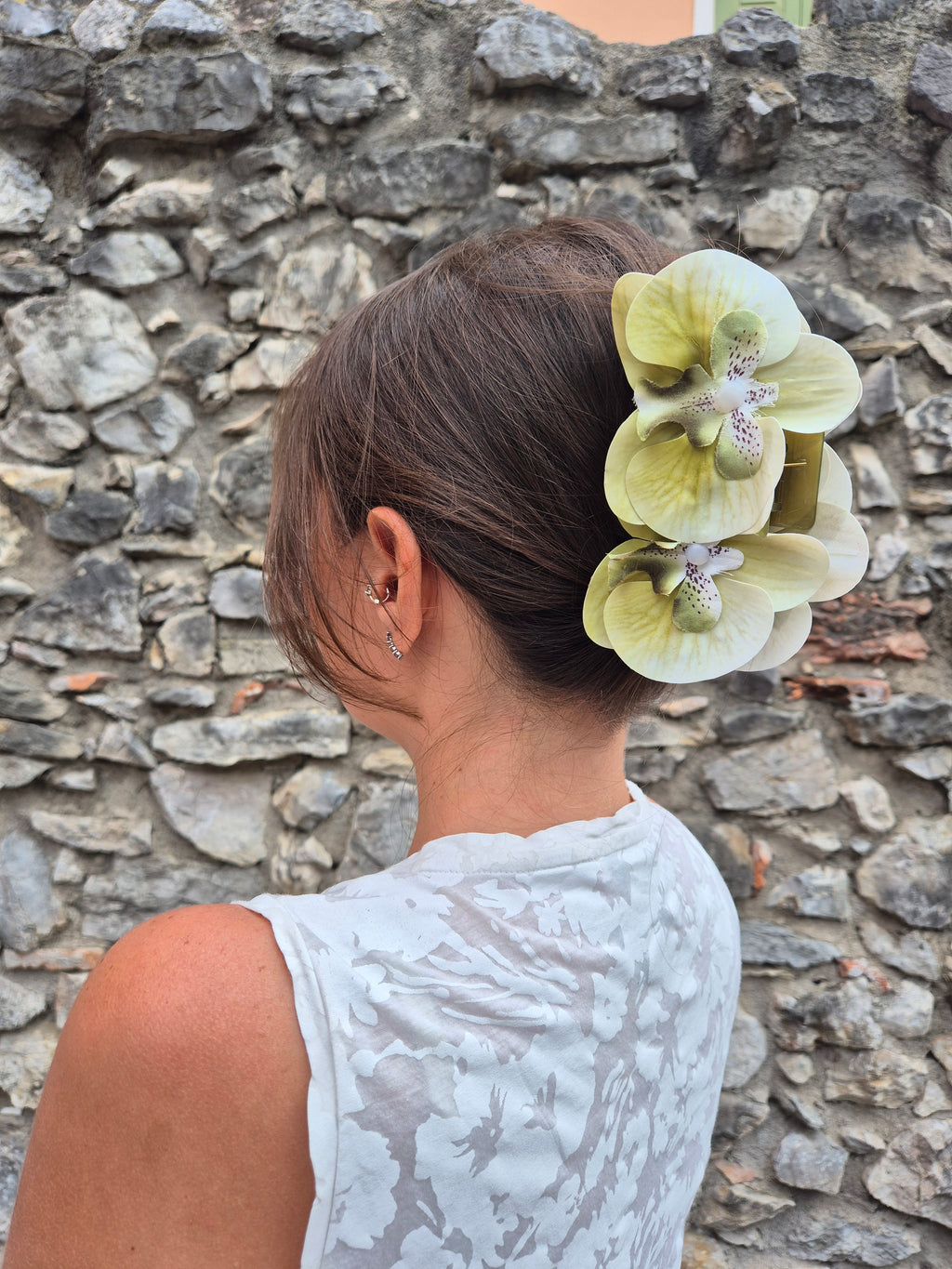 Hair clip - VERDE LIME