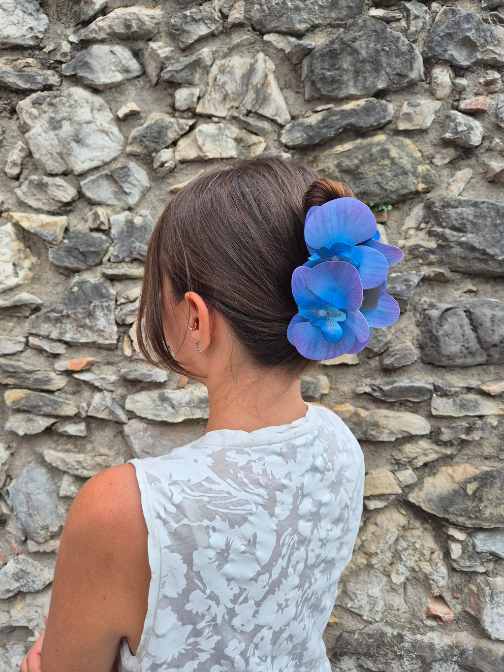Hair clip - AZZURRO CIELO