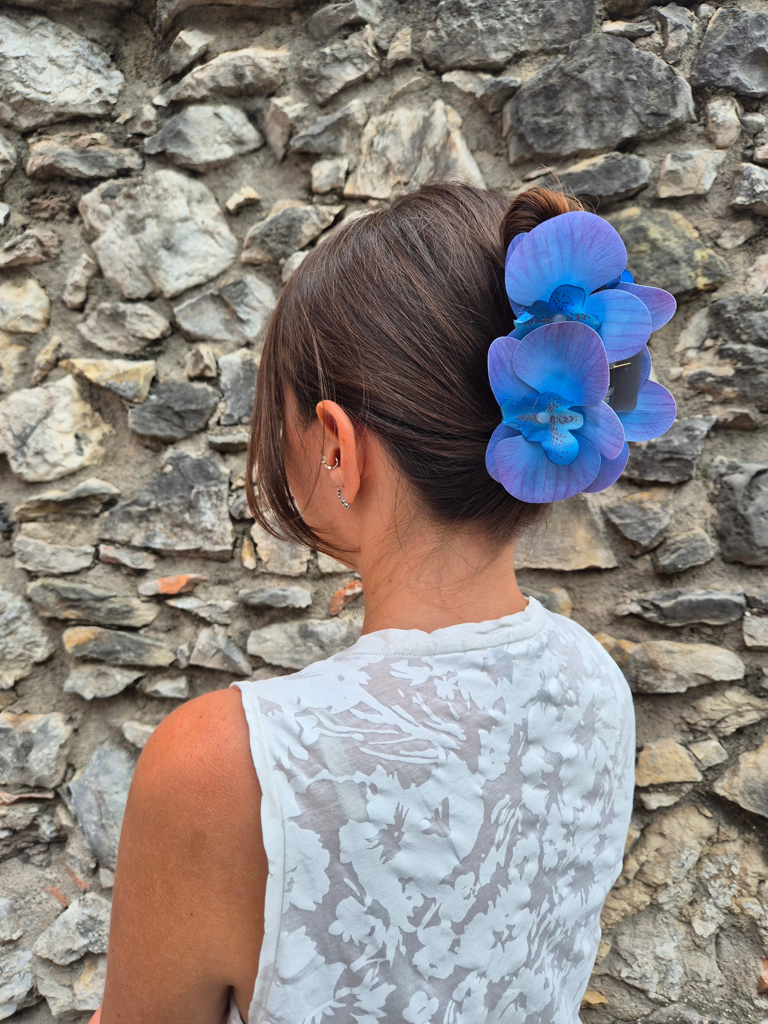 Hair clip - AZZURRO CIELO