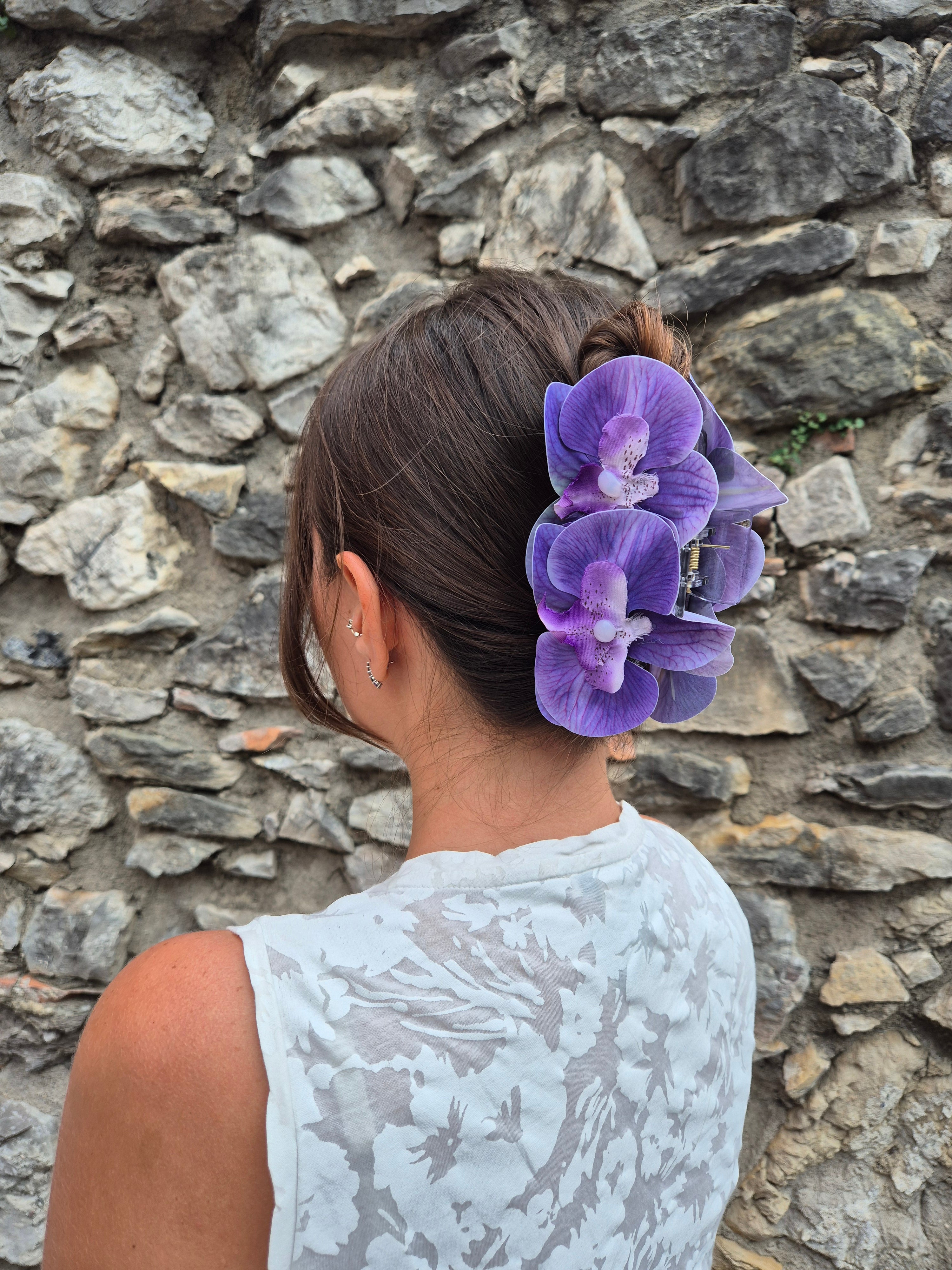 Hair clip - VIOLA AMETISTA