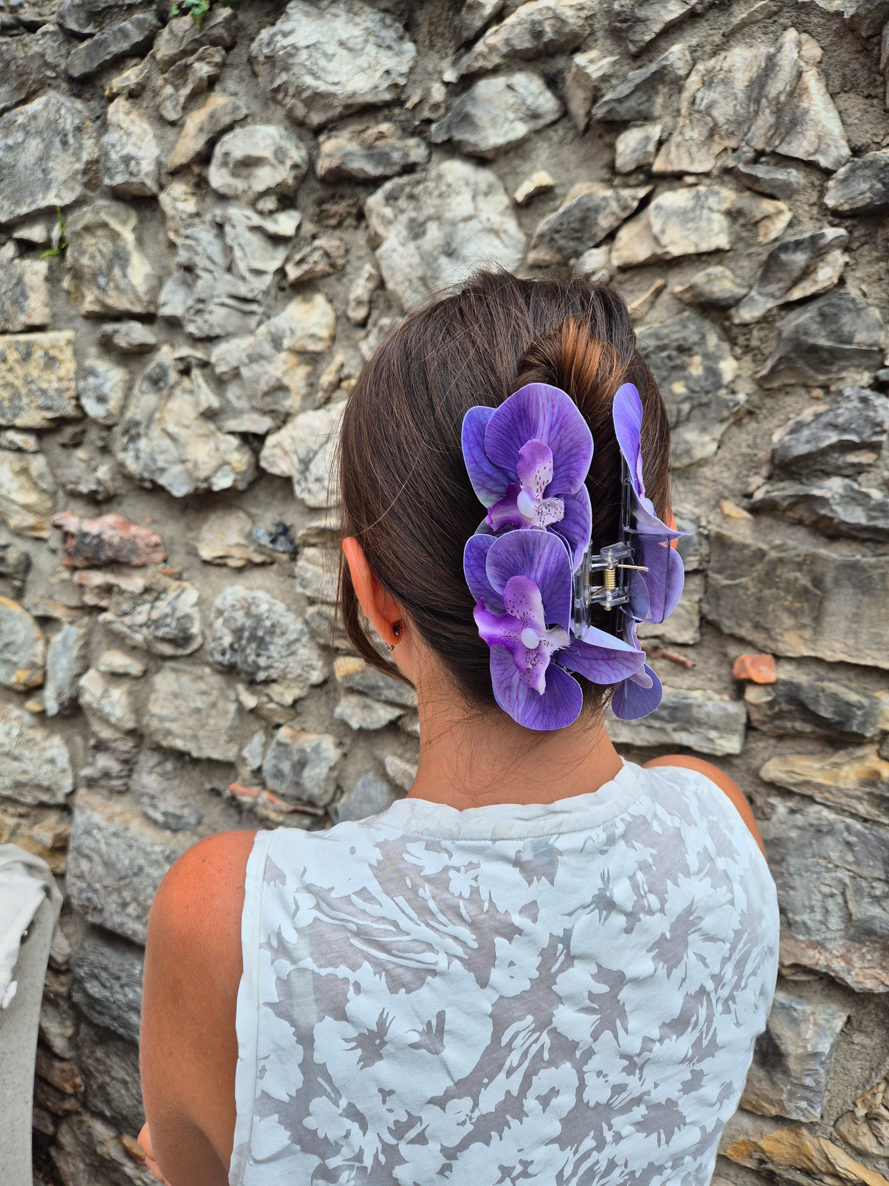 Hair clip - VIOLA AMETISTA