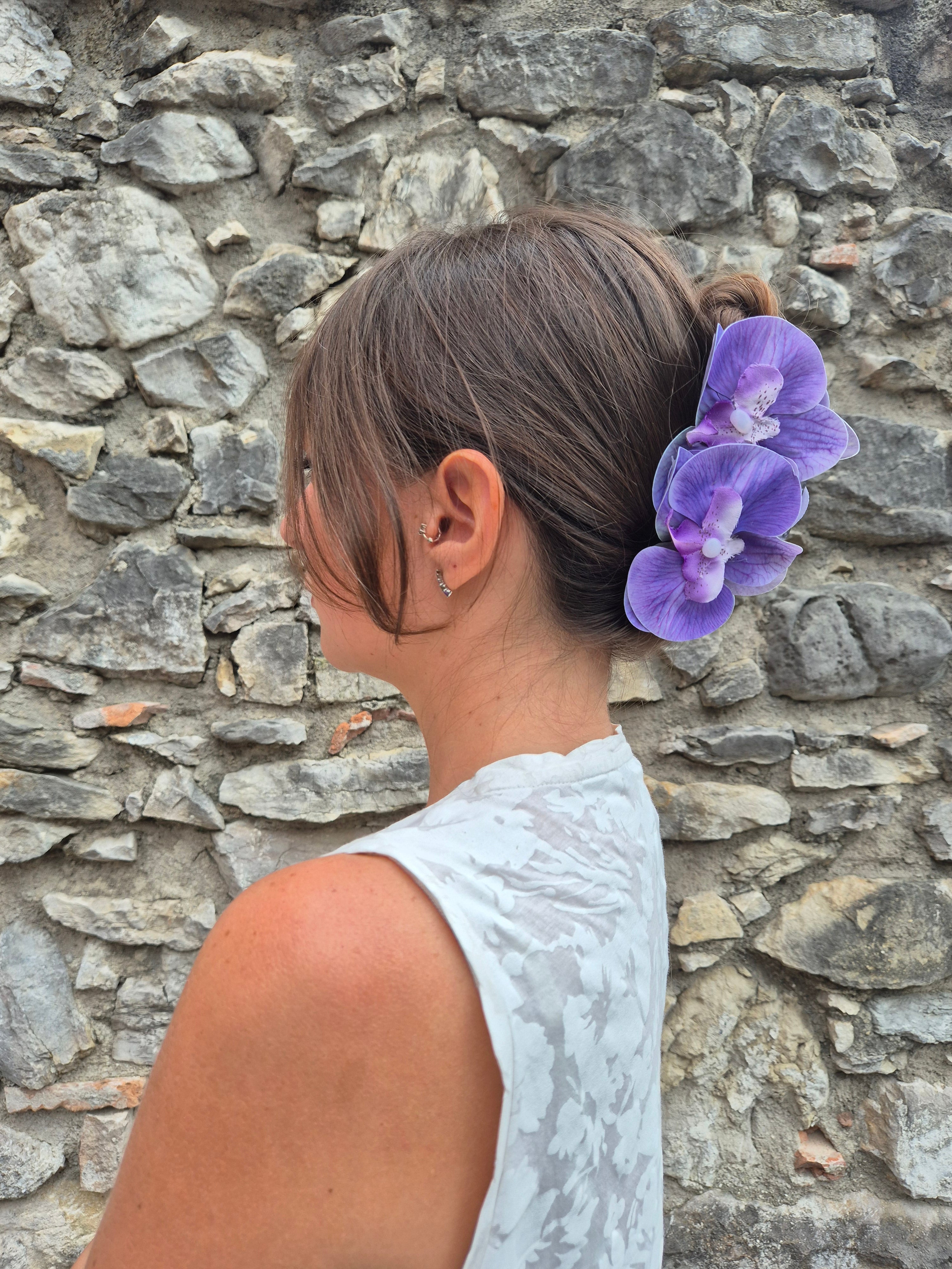 Hair clip - VIOLA AMETISTA