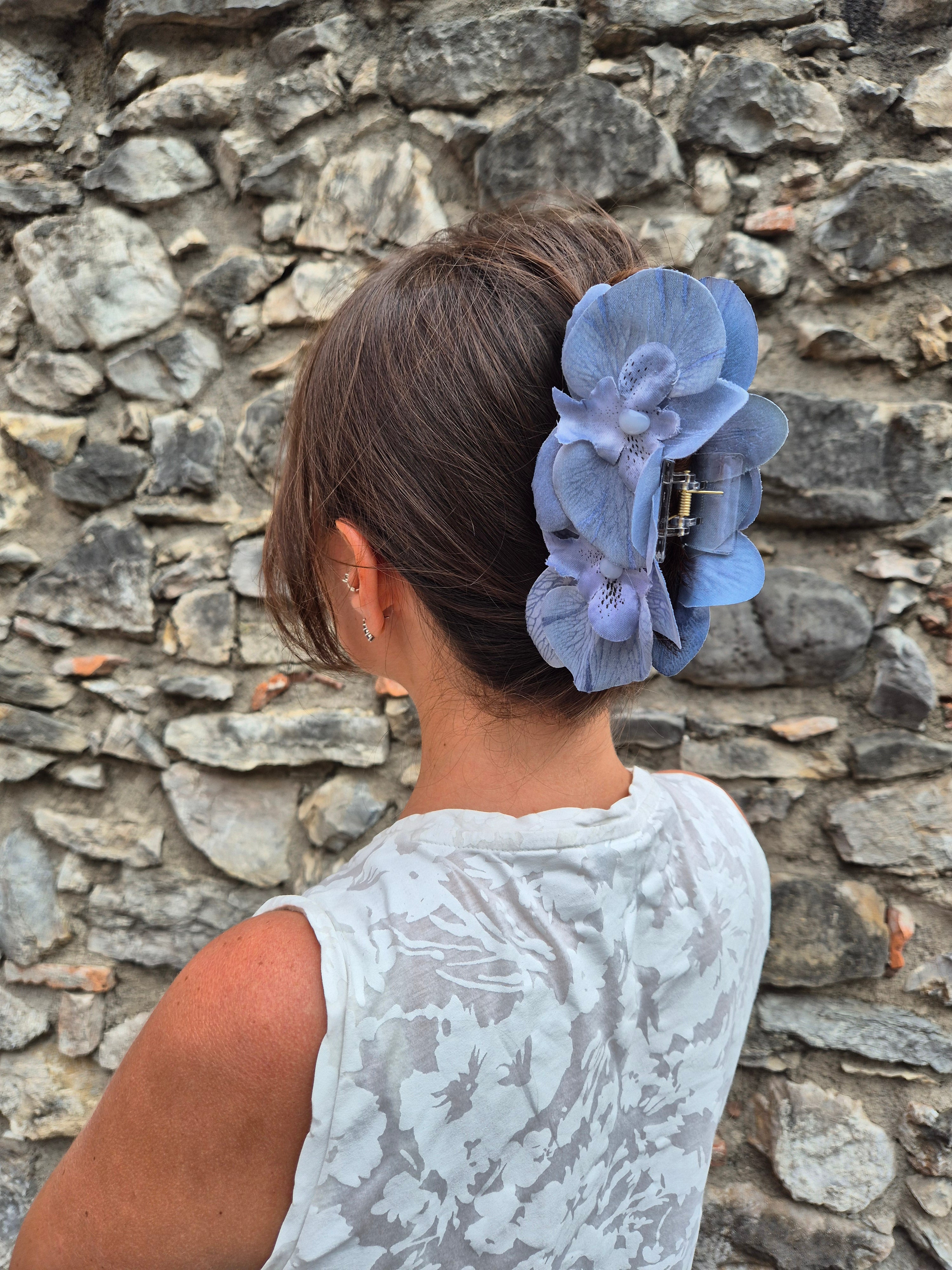 Hair clip - AZZURRO POLVERE