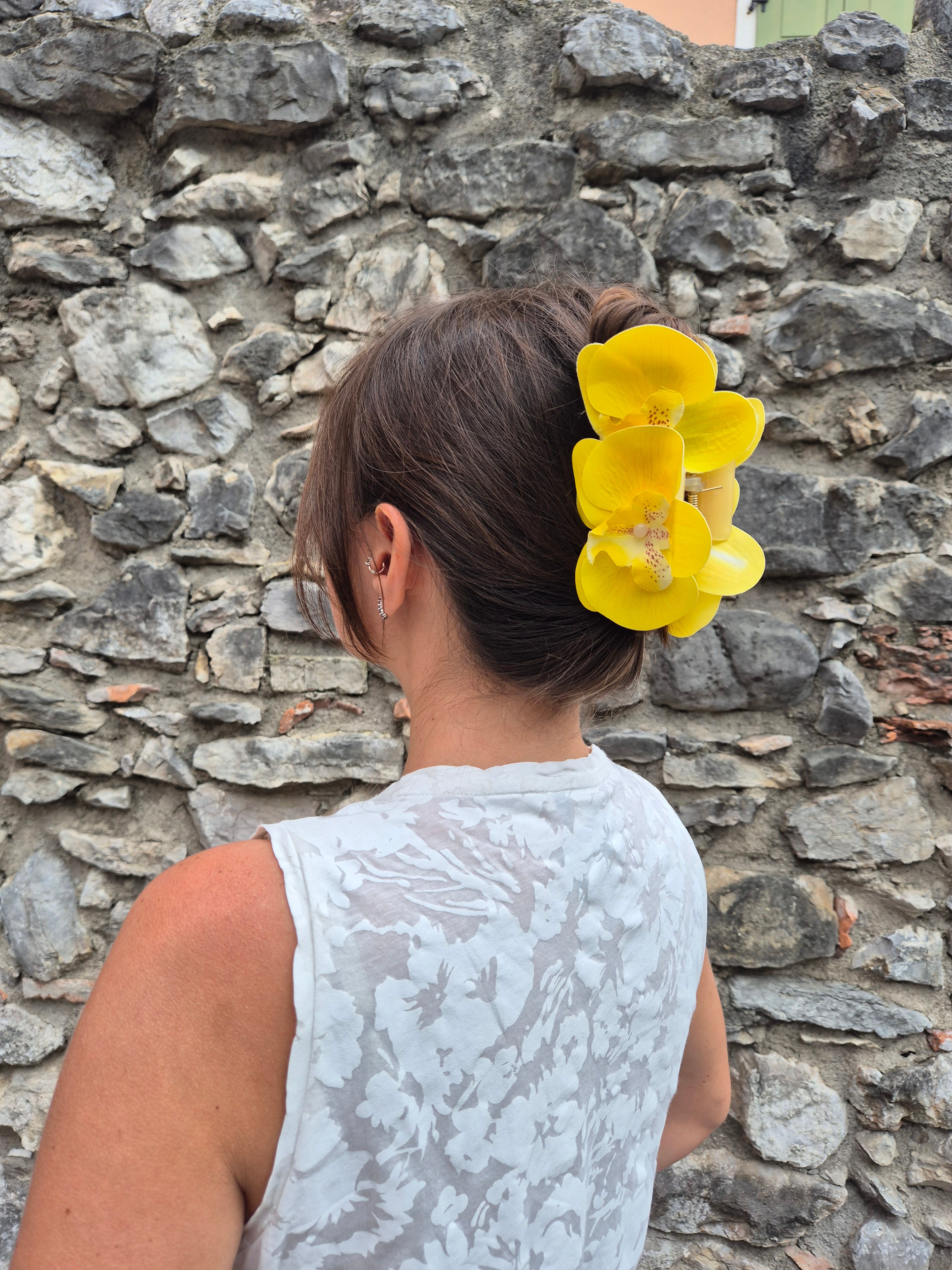 Hair clip - GIALLO SOLE