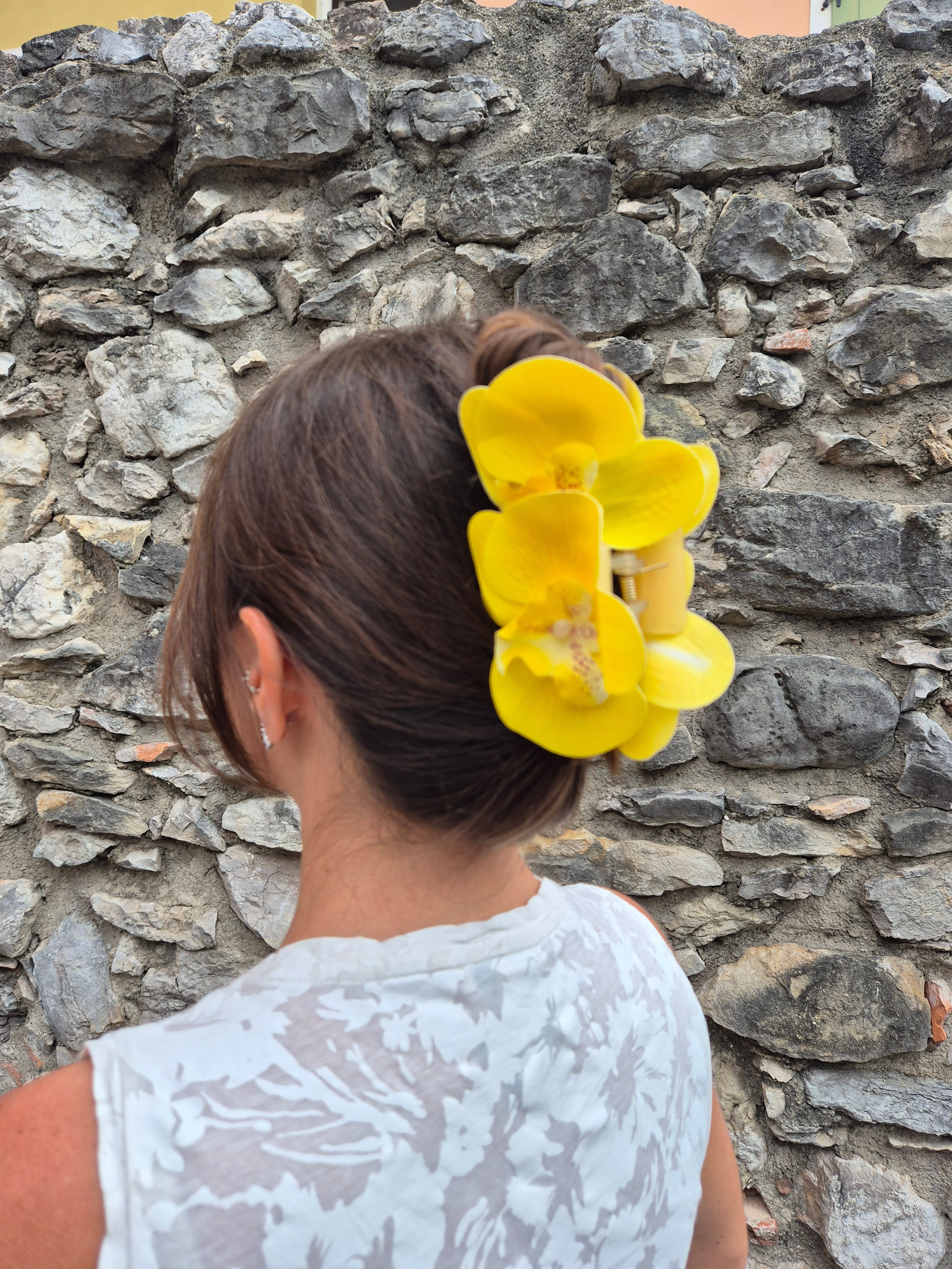Hair clip - GIALLO SOLE