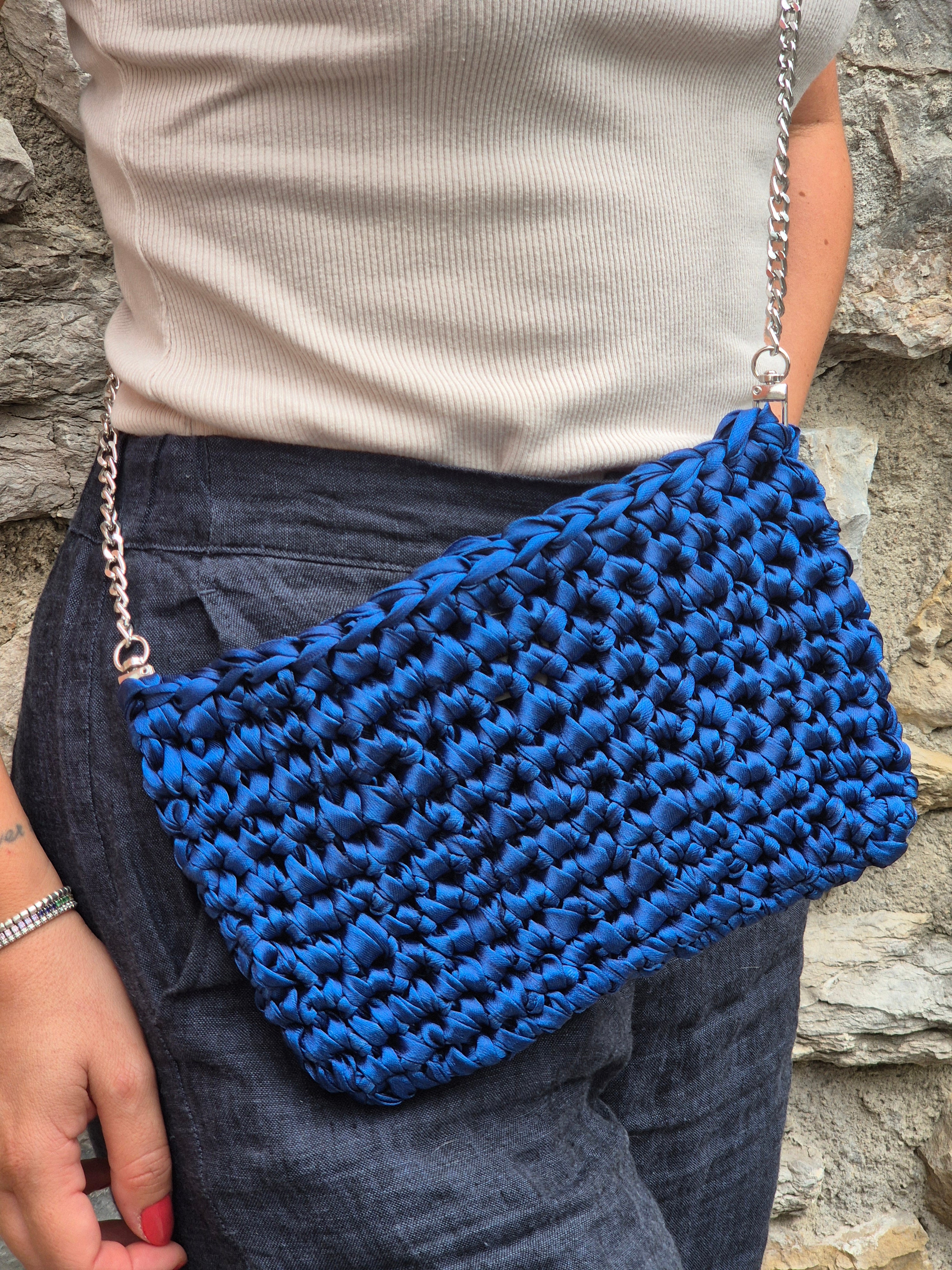 Borsa ELISA - blu reale