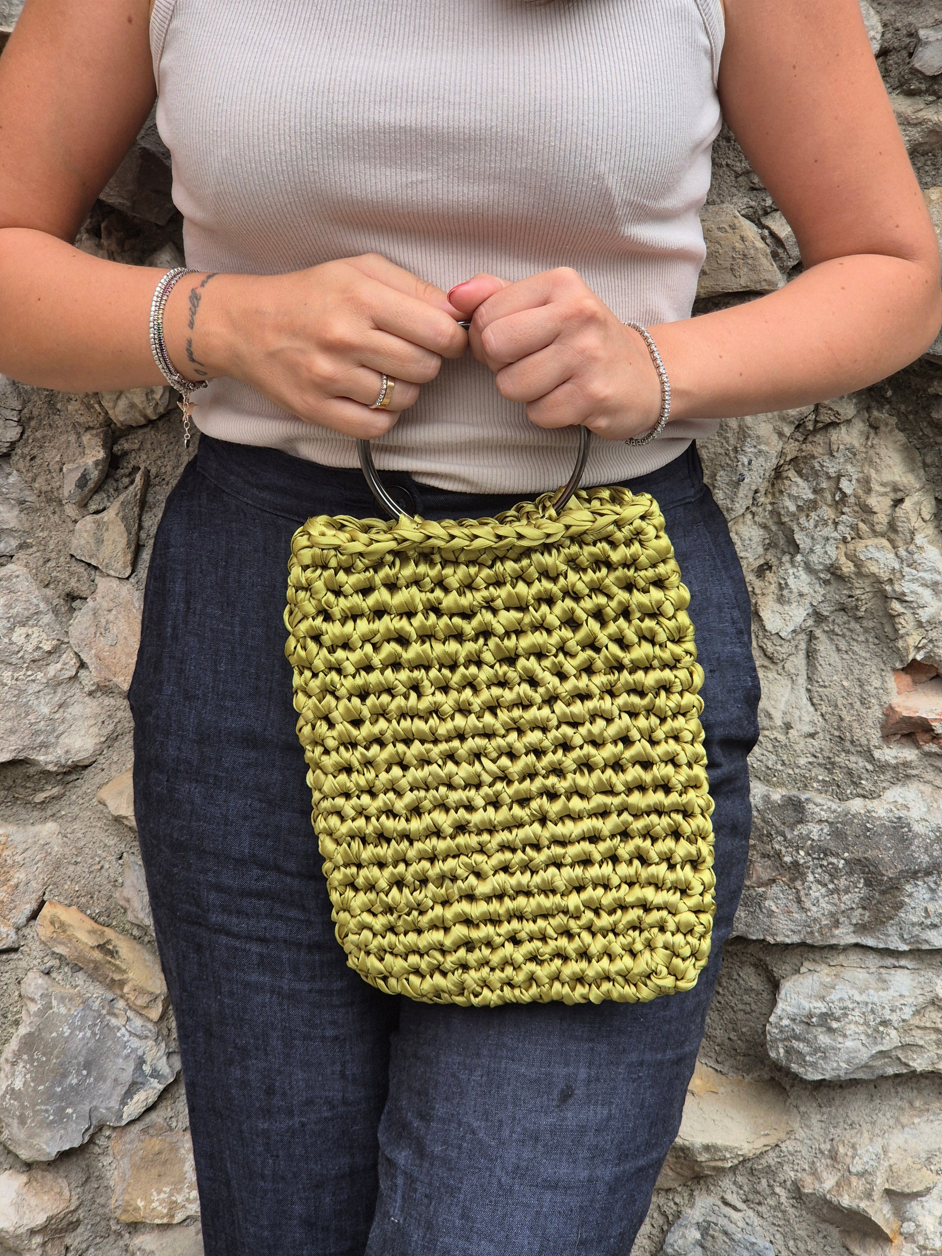 Borsa ALLEGRA - verde pistacchio