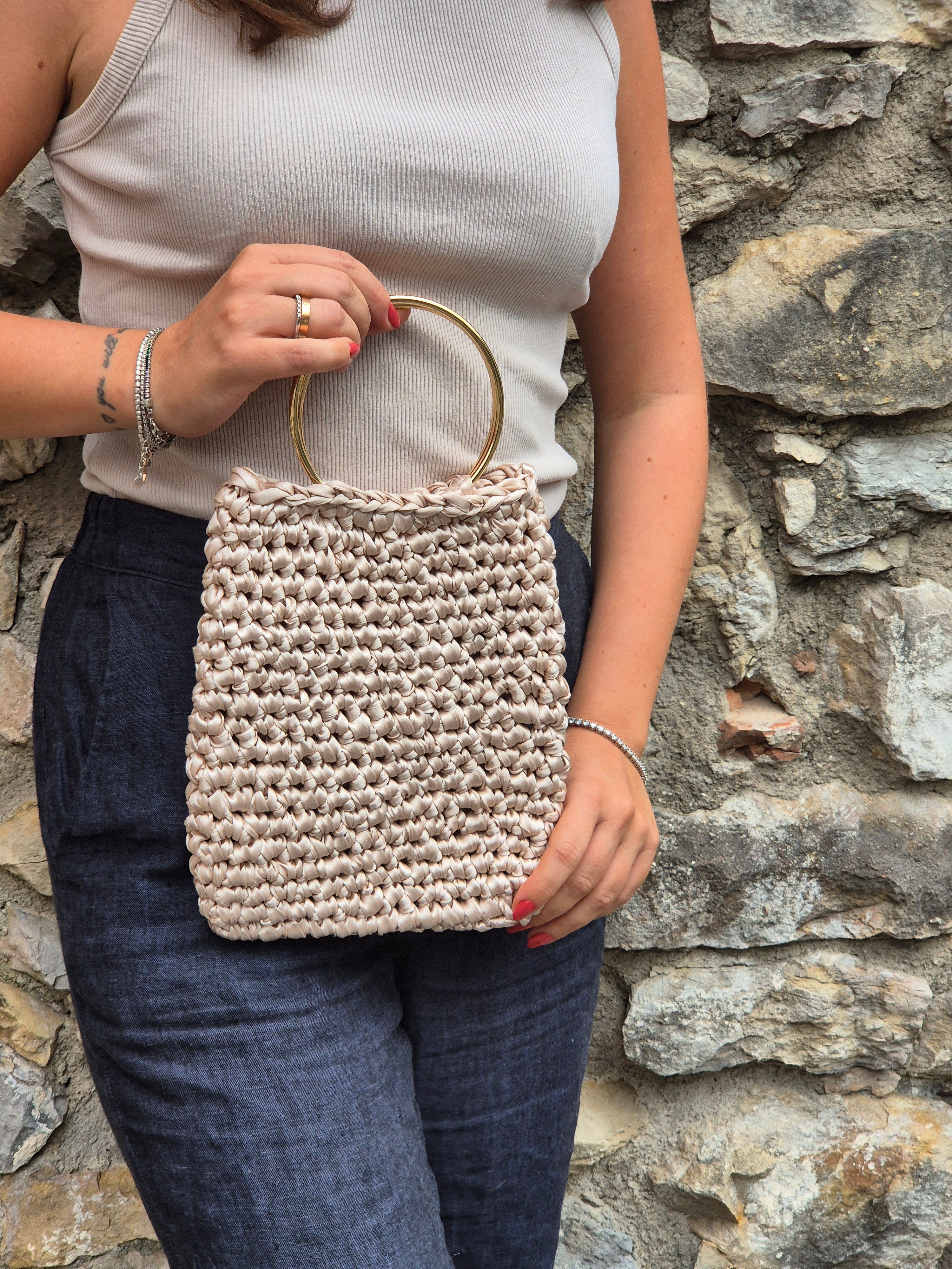 Borsa ALLEGRA - rosa cipria