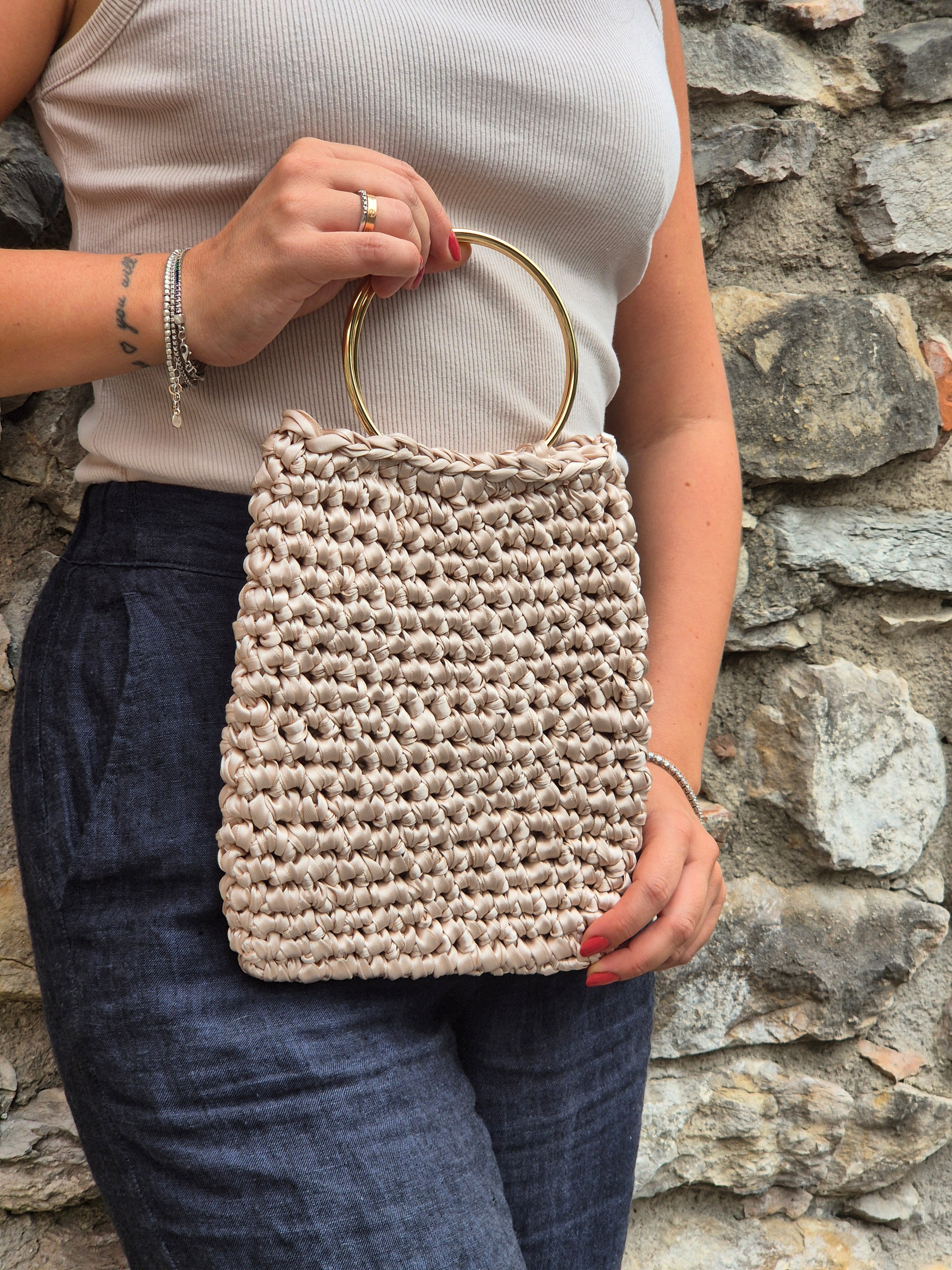 Borsa ALLEGRA - rosa cipria