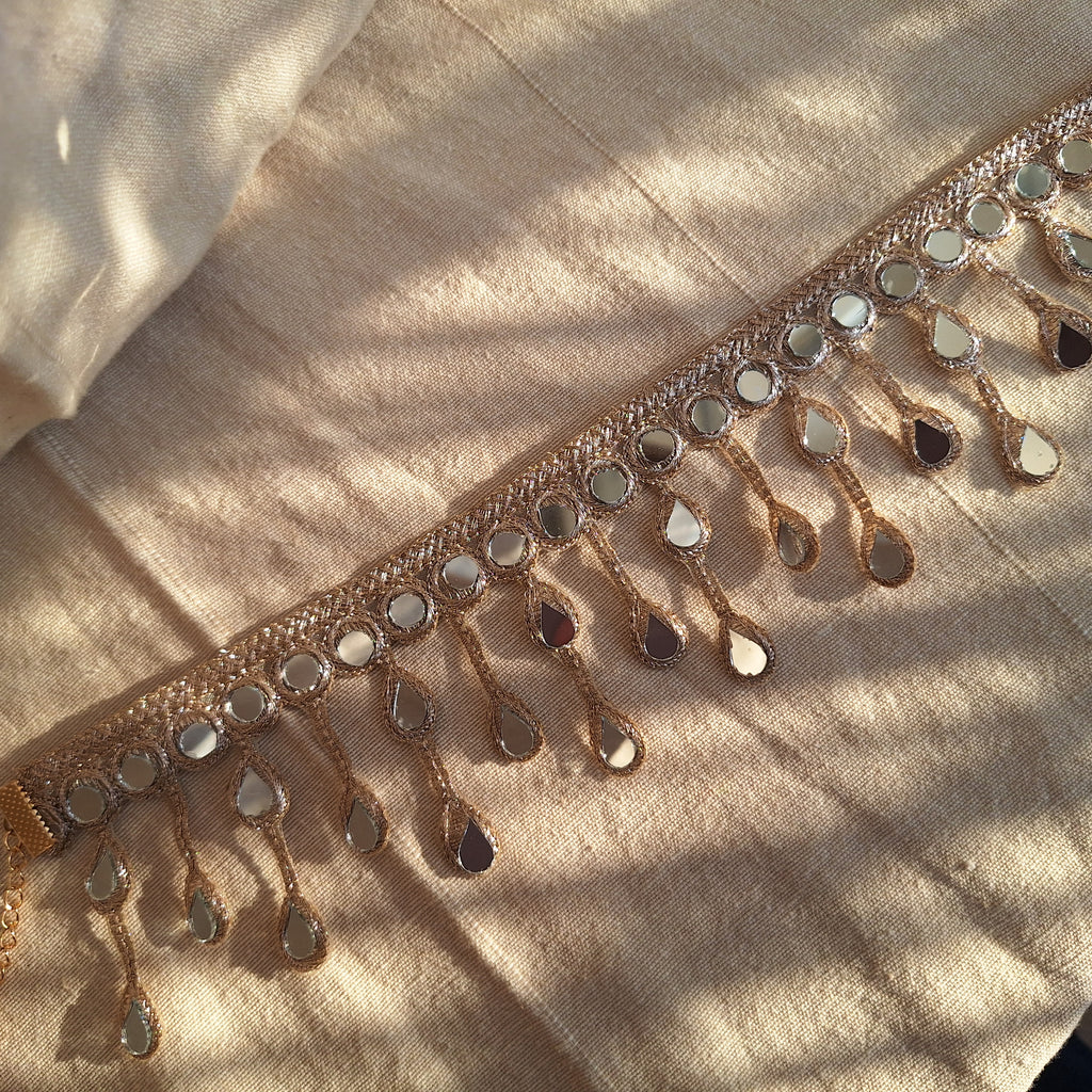 Collana Gocce pendenti oro rosa