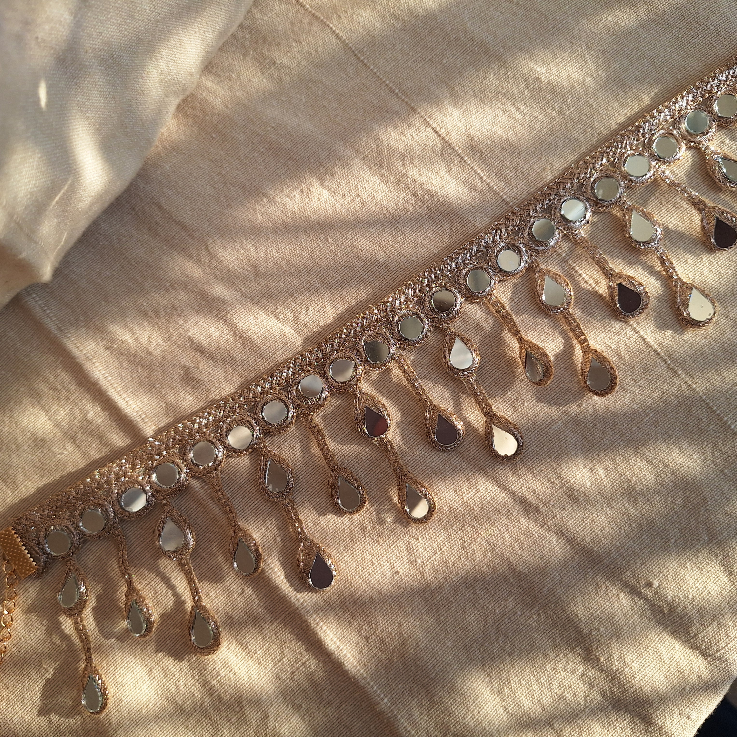 Collana Gocce pendenti oro rosa