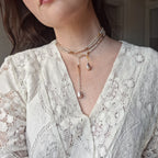 Le Caravattine - Multicolor con Perle Rosa versione 1
