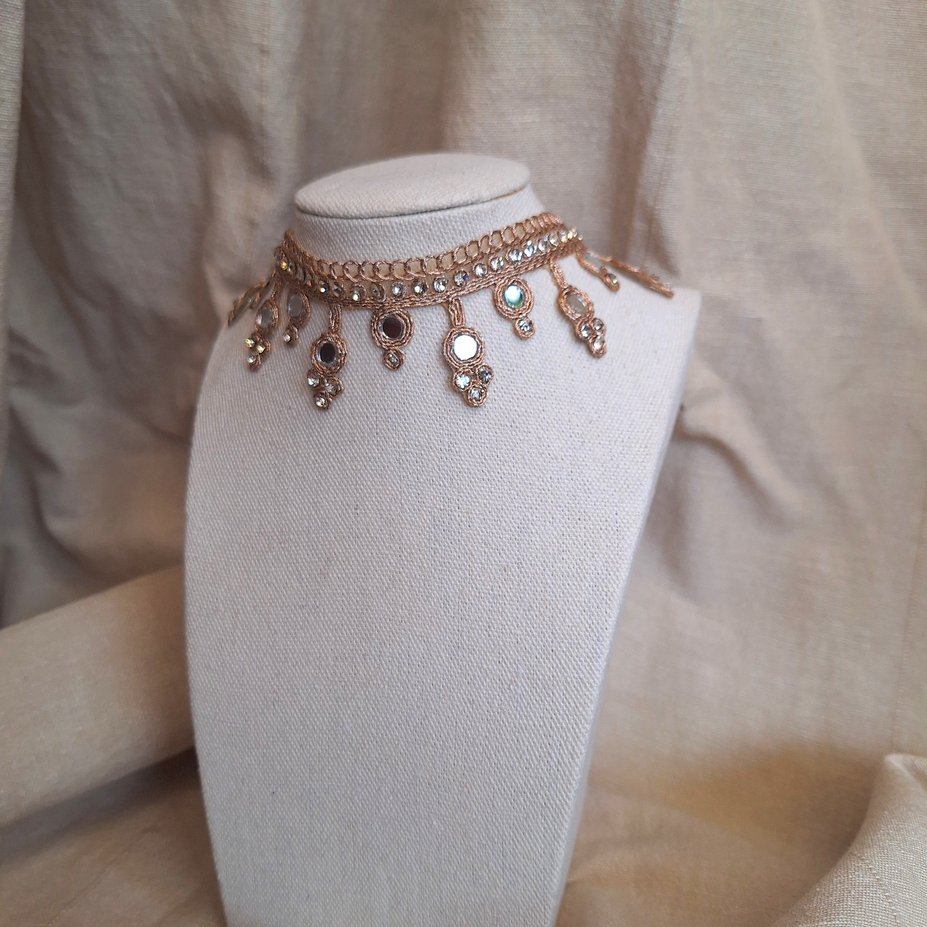 Collana Frange tonde - oro