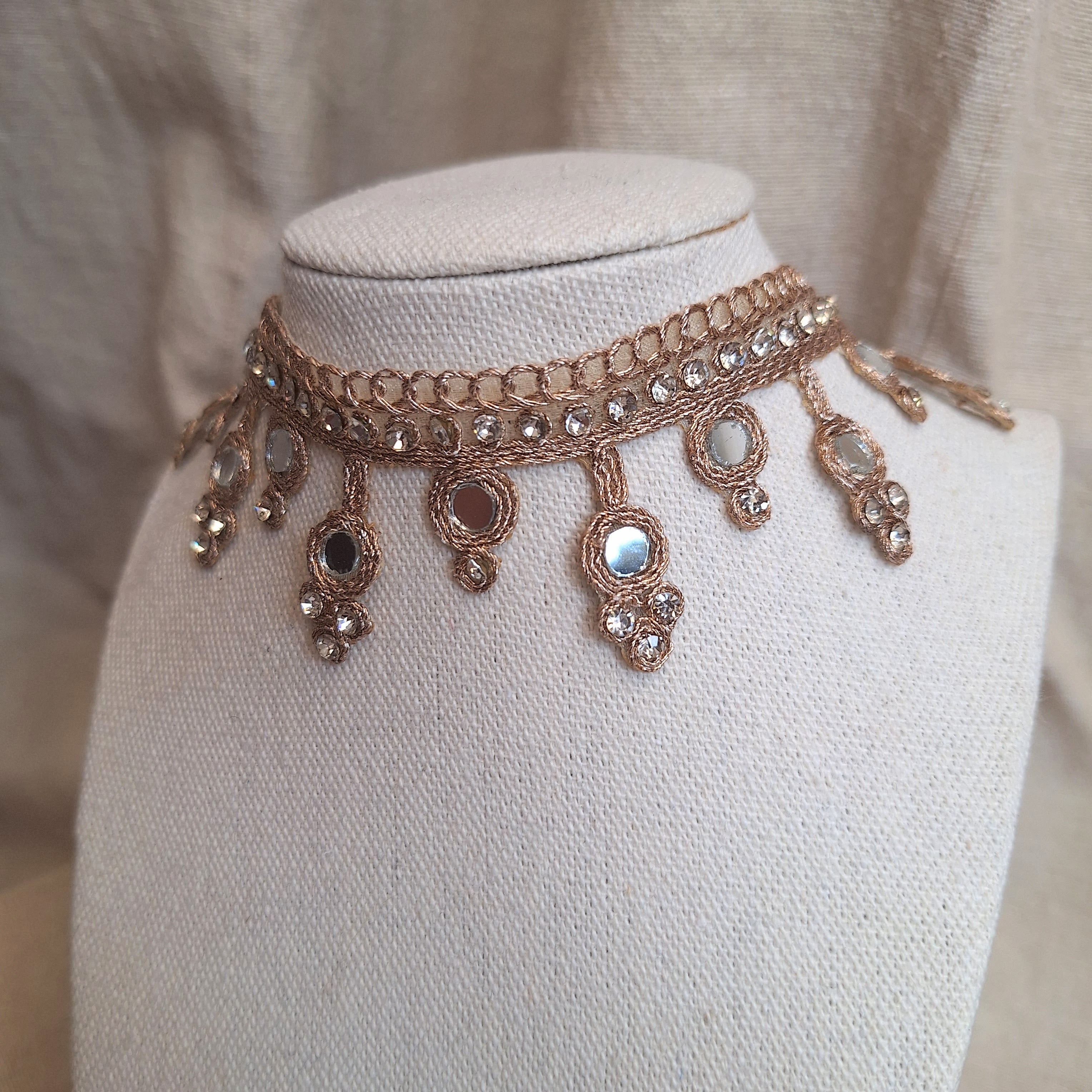 Collana Frange tonde - oro