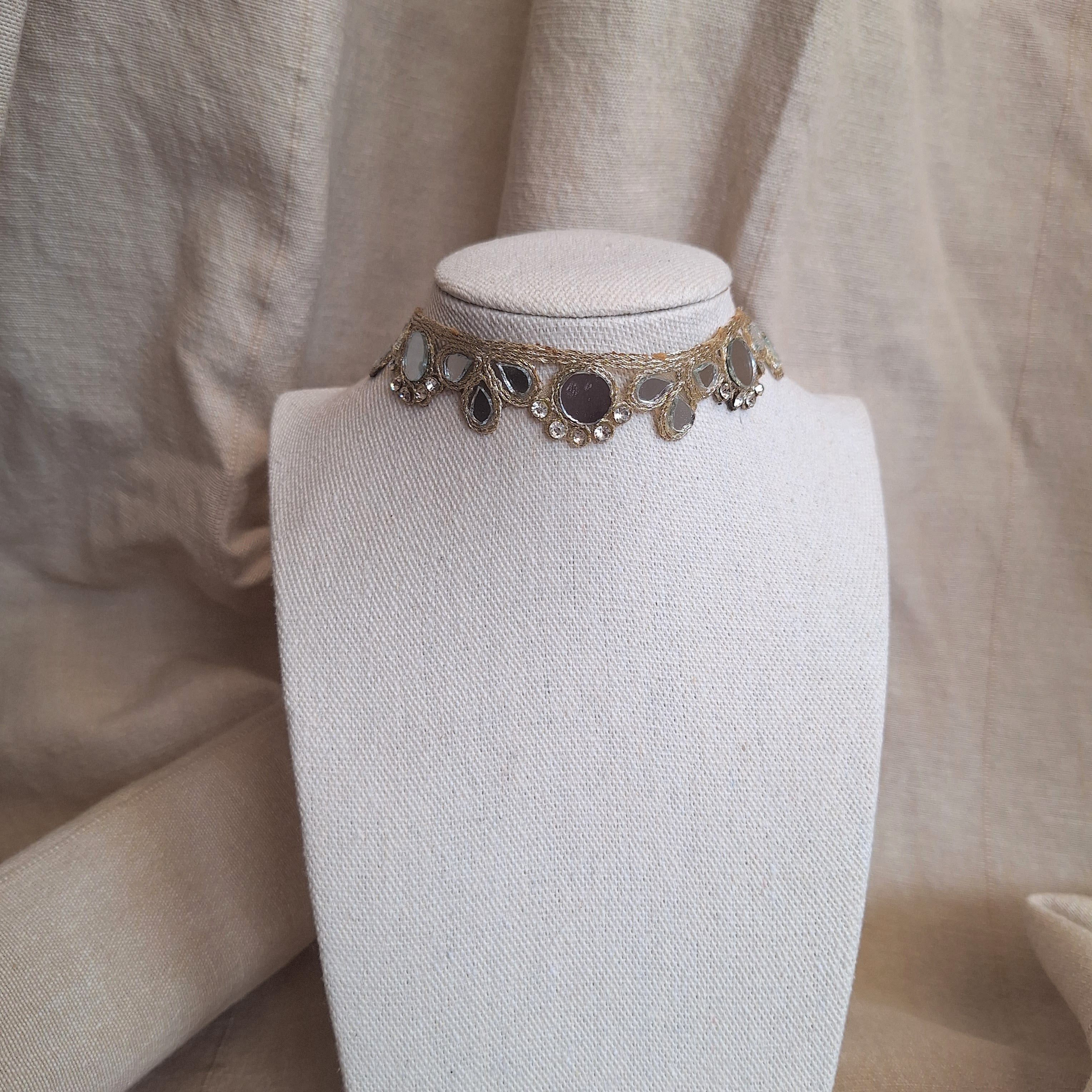 Collana Fiori di Campo - oro chiaro