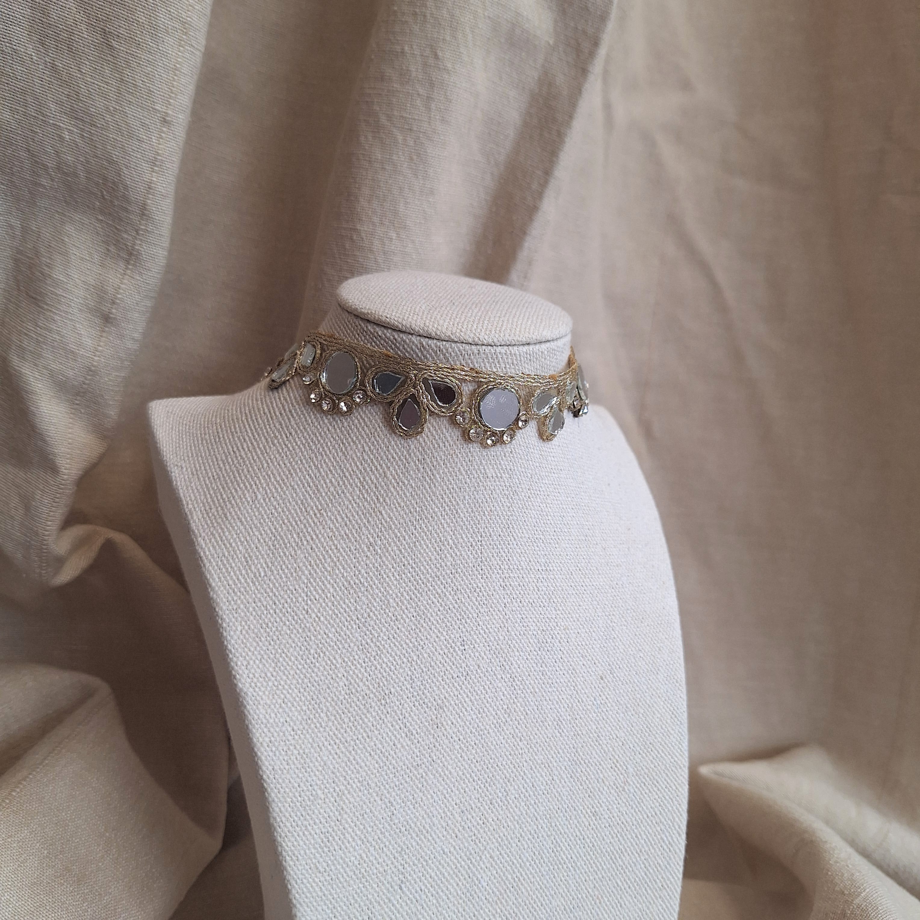 Collana Fiori di Campo - oro chiaro