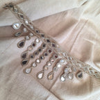Collana Cascata di Luce - oro chiaro