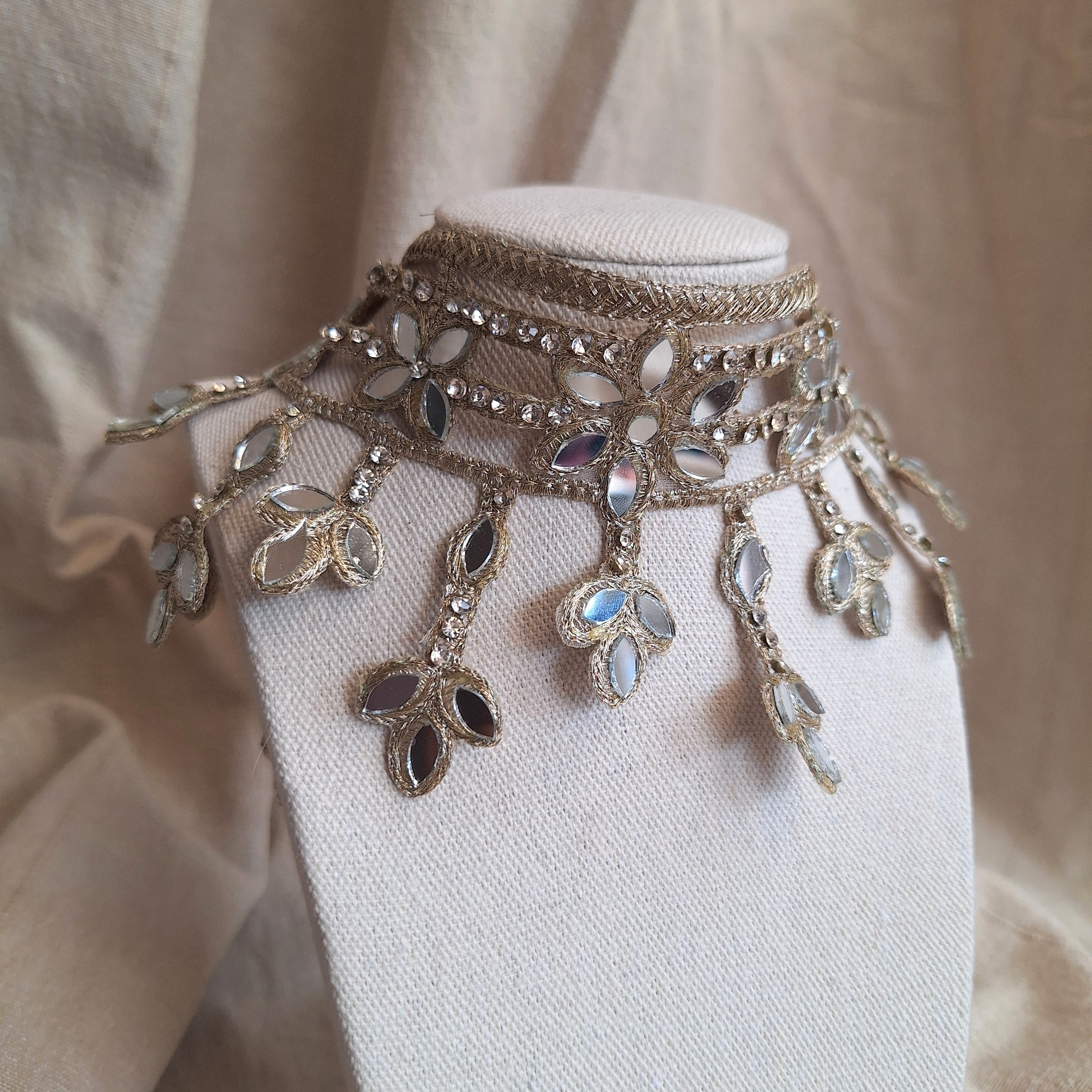 Collana Fiore Stella - oro chiaro