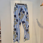 Pantalone - Fantasia blu