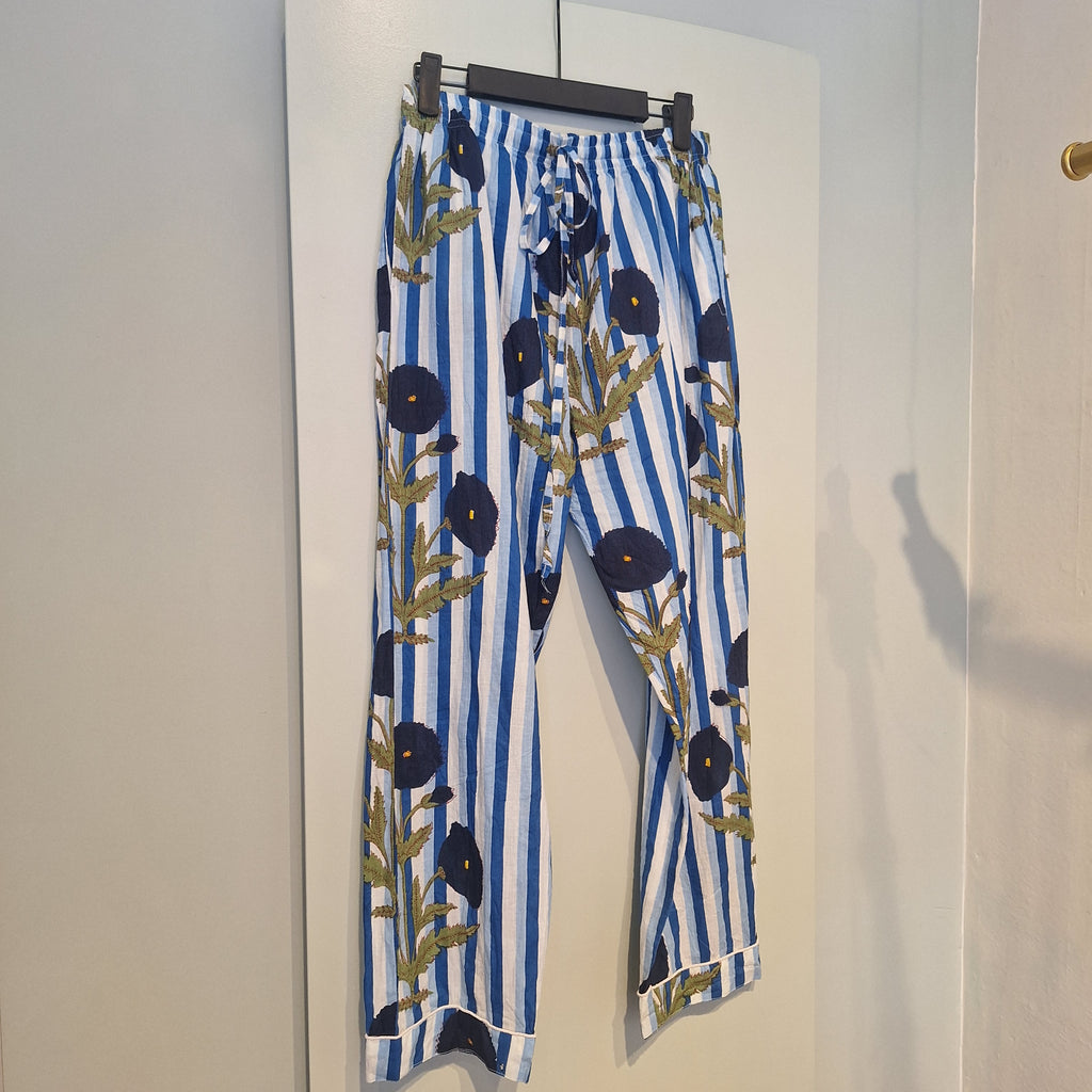 Pantalone - Fantasia blu