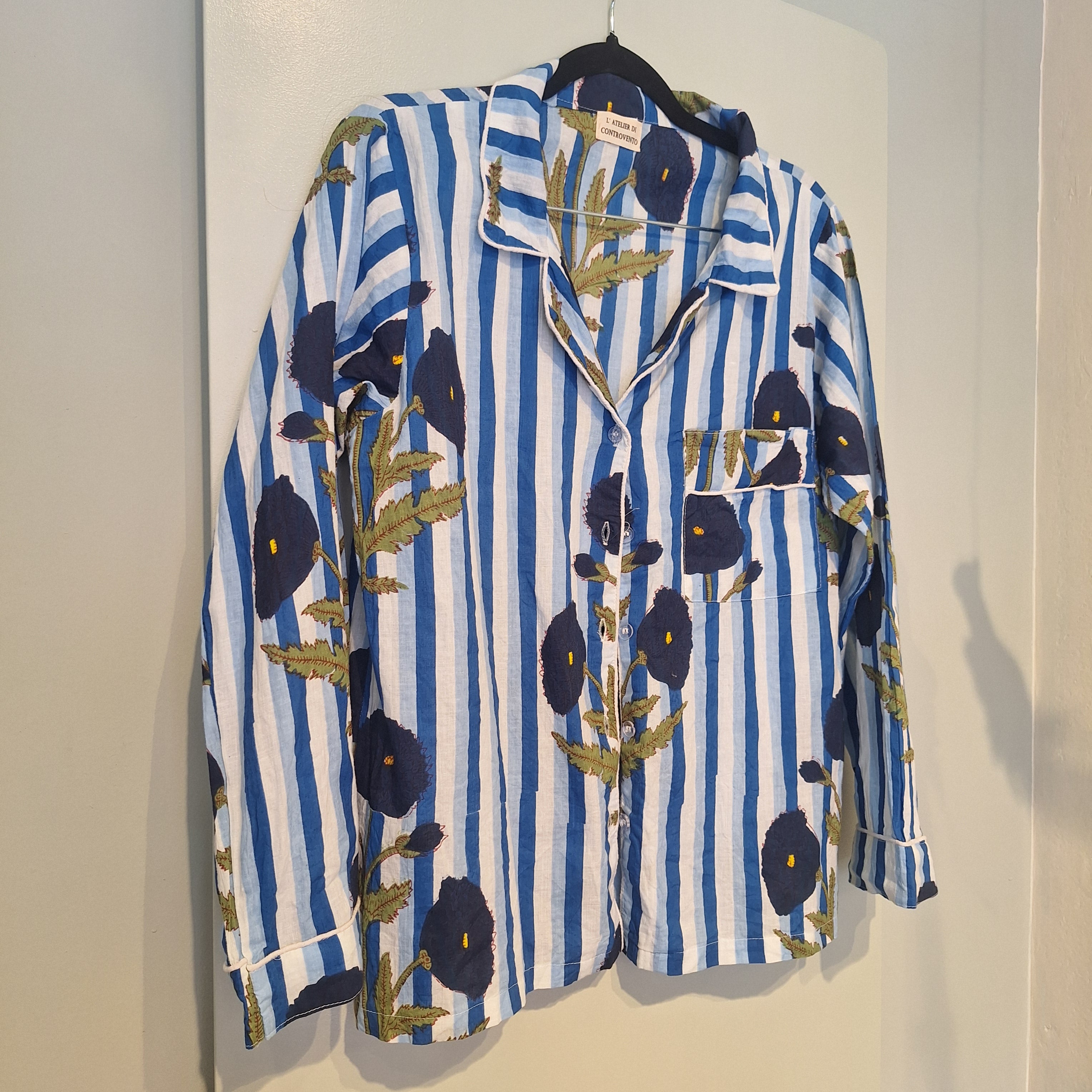 Camicia - Fantasia blu