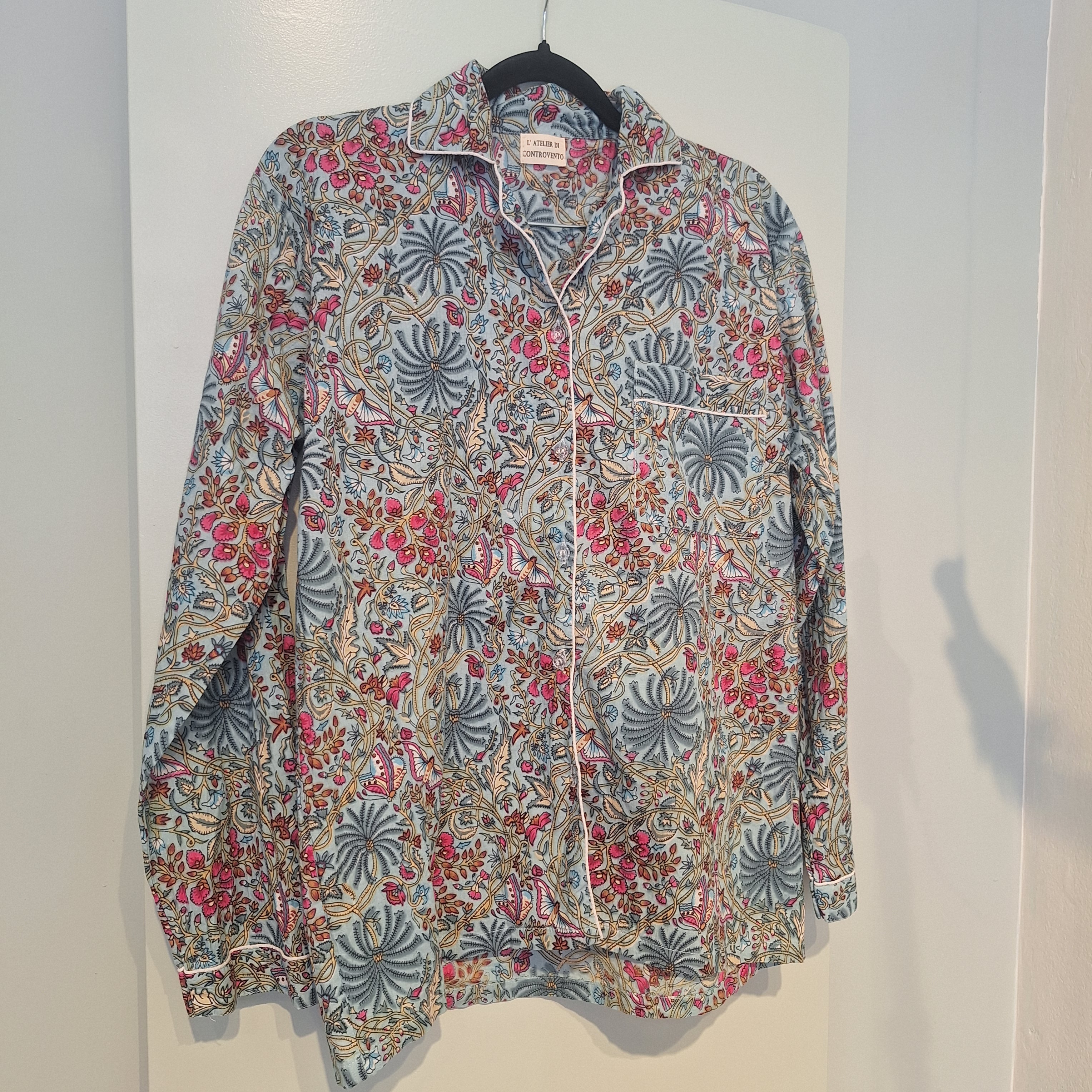 Camicia - Fantasia azzurra