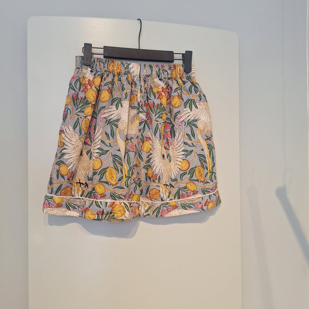 Shorts - Flora e fauna azzurra
