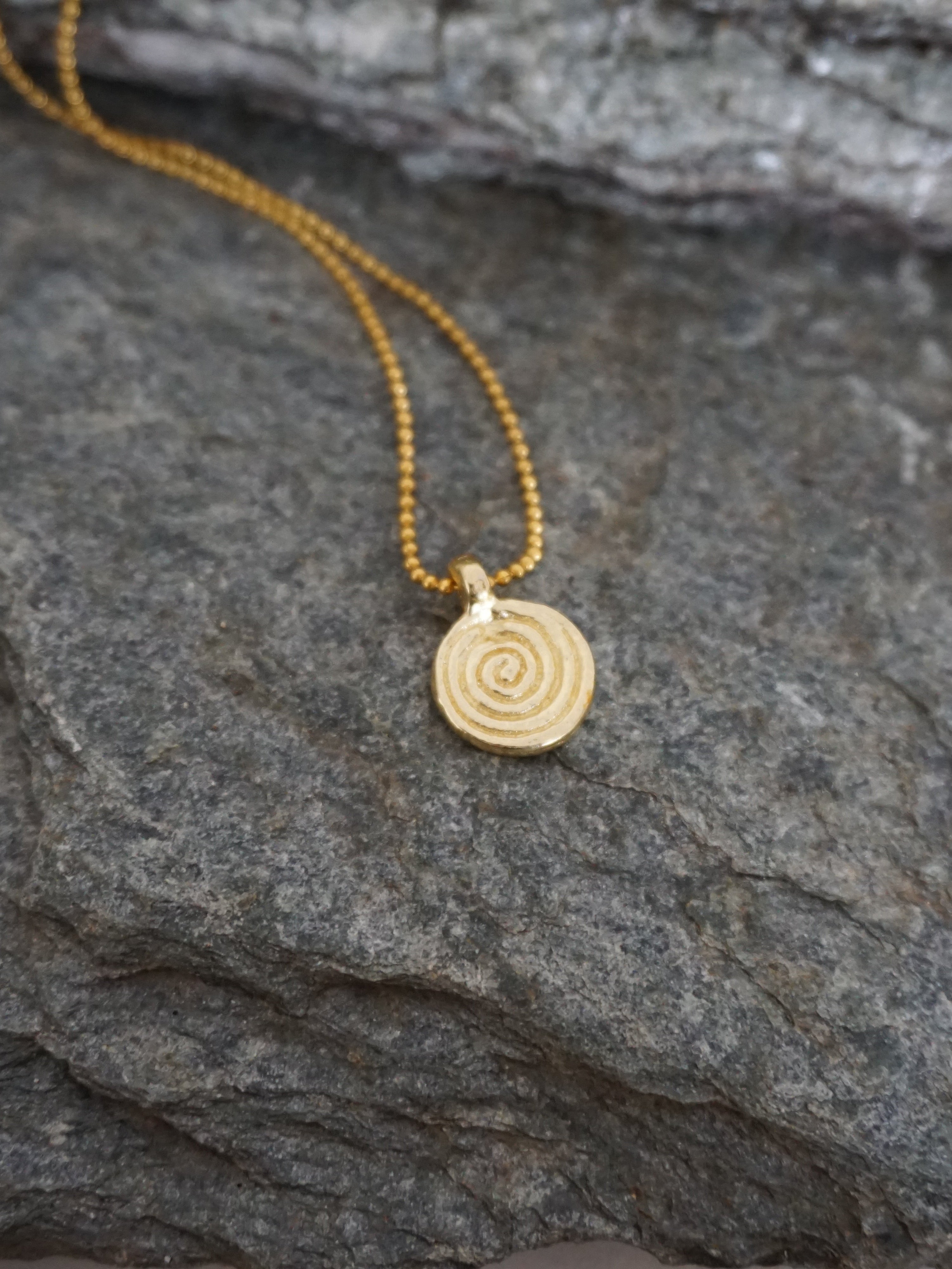 Collana MARRAKECH - ciondolo a spirale