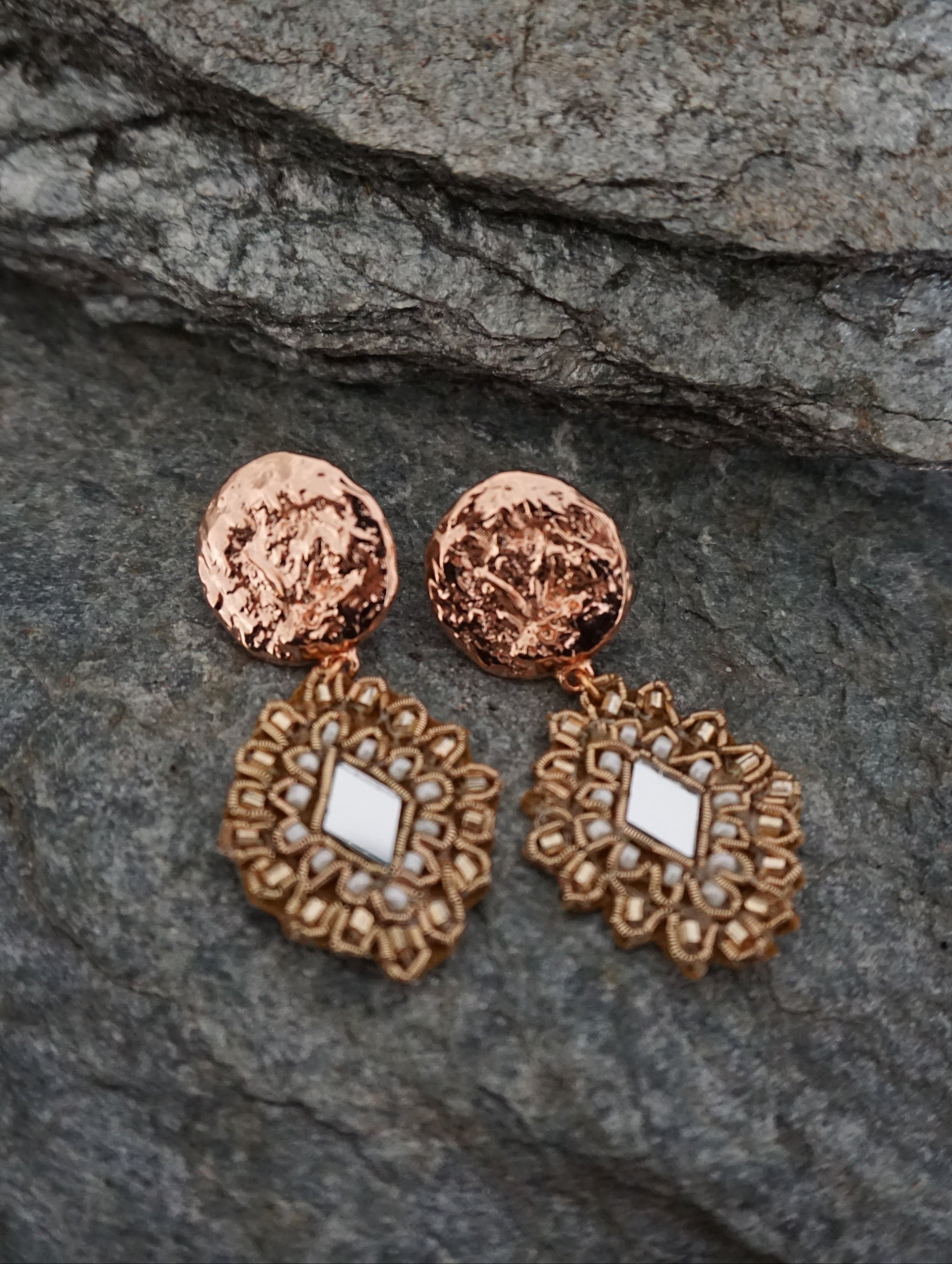 Orecchini DELHI - rombo prezioso