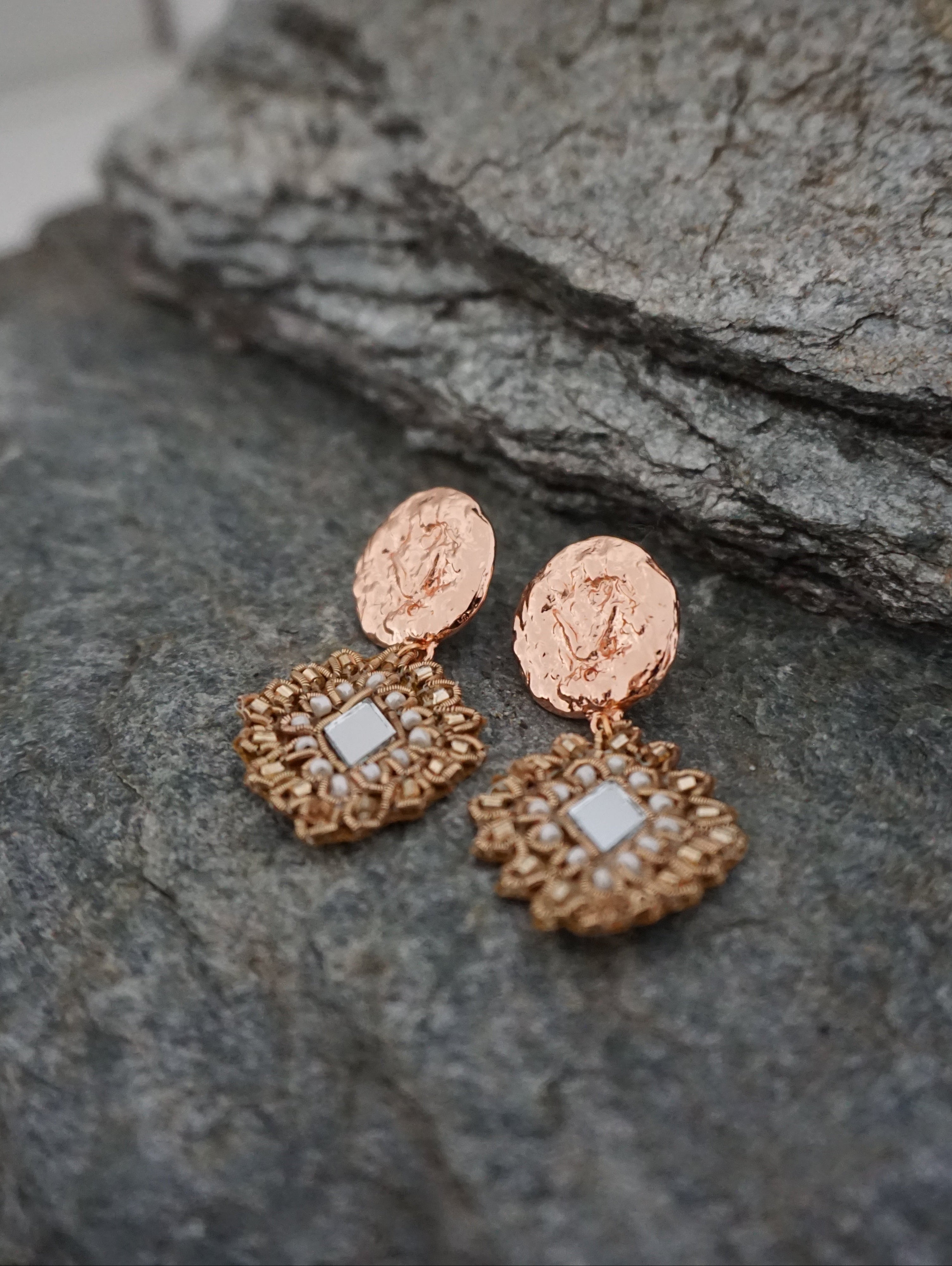 Orecchini DELHI - rombo prezioso